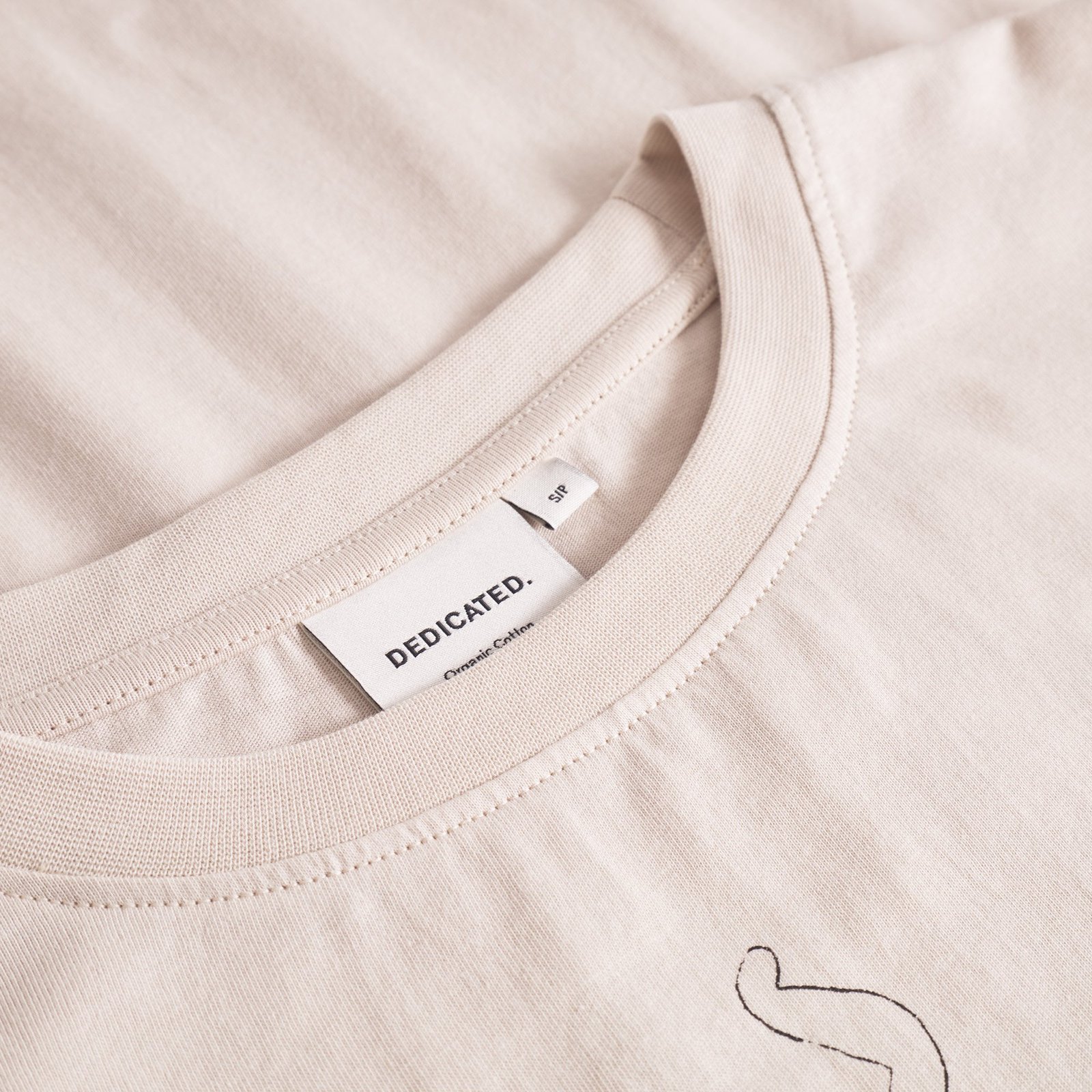 T-shirt Vadstena Star Boots Oat White