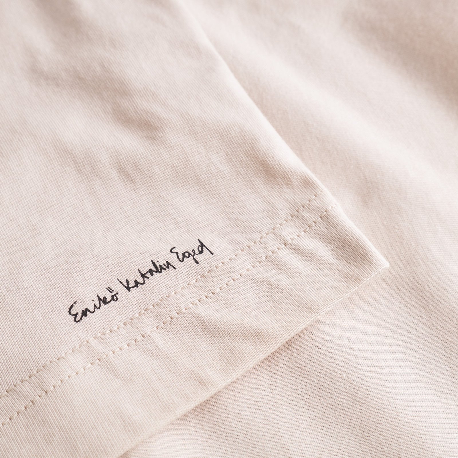 T-shirt Vadstena Star Boots Oat White