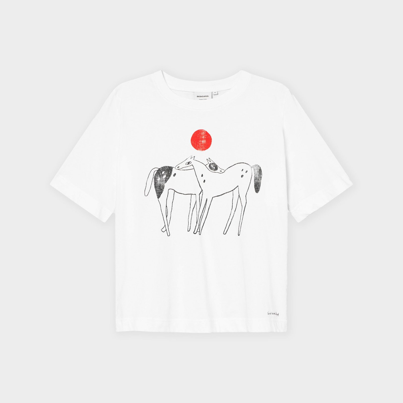 T-shirt Vadstena You and Me White