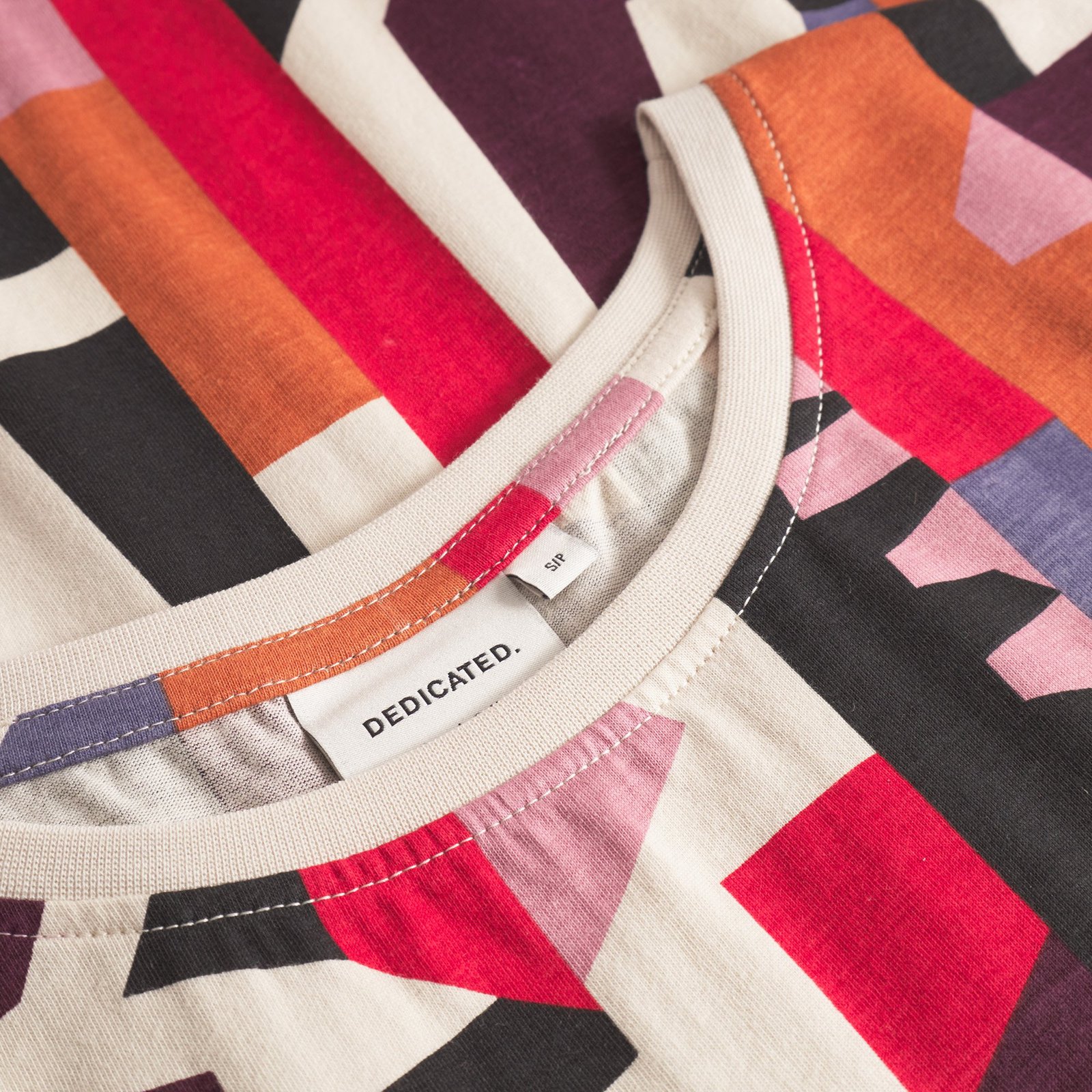 T-shirt Visby Abstract Chaos Multi Color