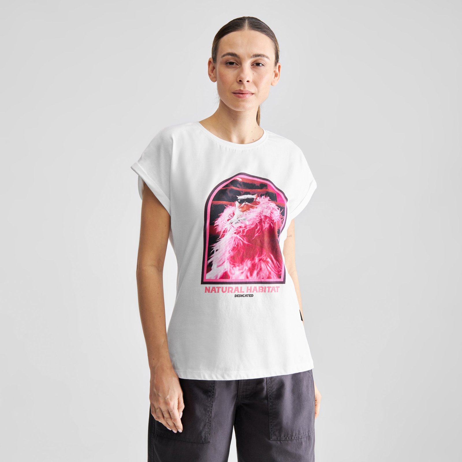 T-shirt Visby Natural Habitat White