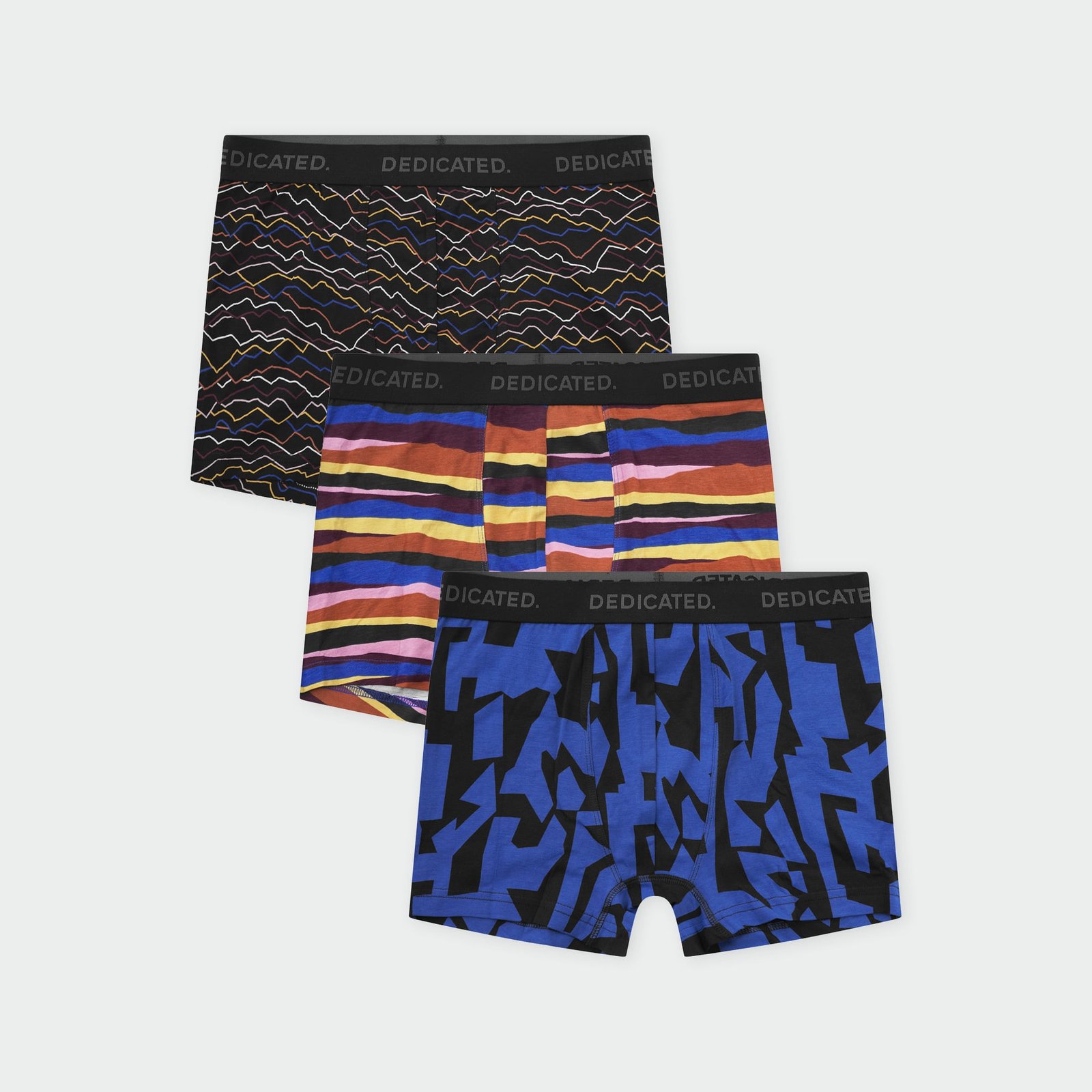 Boxer Briefs Kalix Abstract 3-pack Multi Color