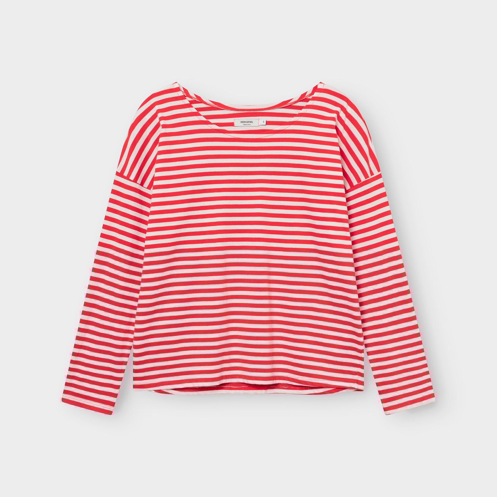 Top Humledal Stripes Grenadine Red