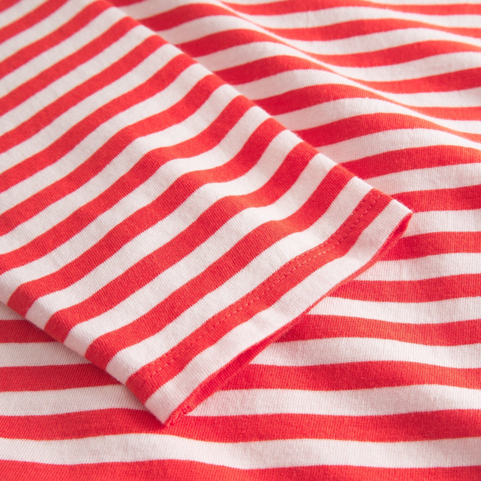 Top Humledal Stripes Grenadine Red