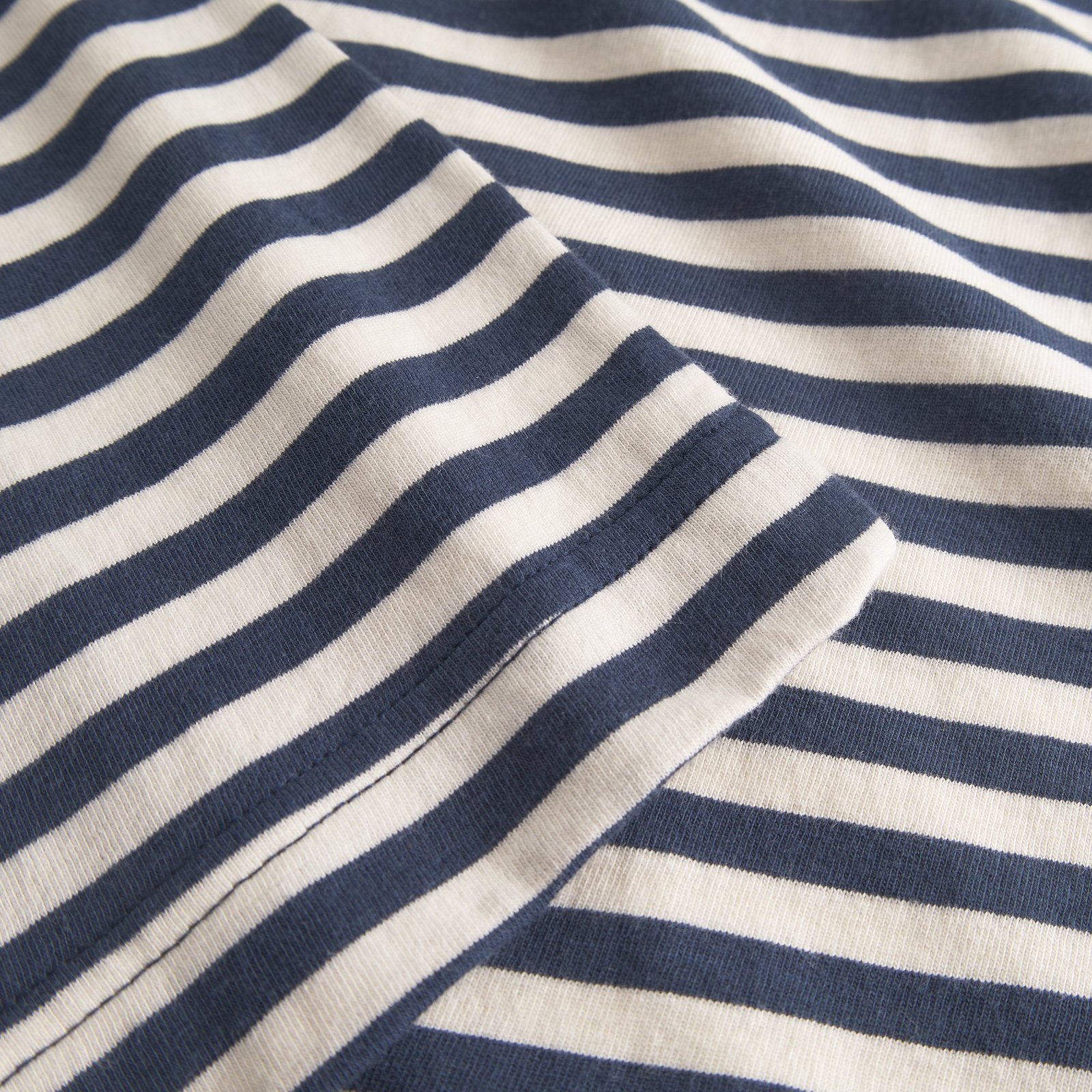T-shirt Vadstena Stripes Insignia Blue