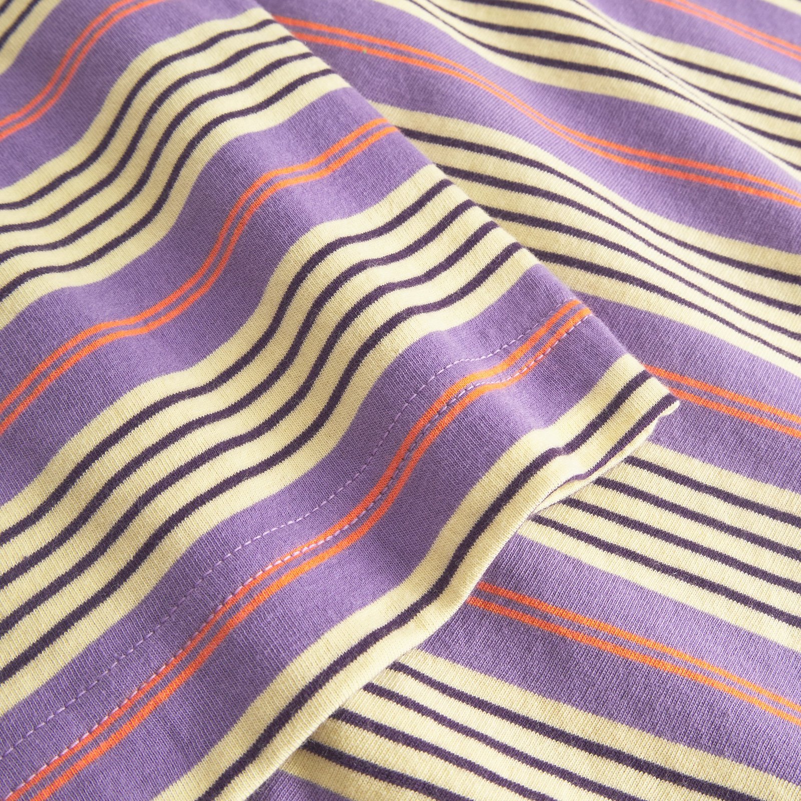 T-shirt Vadstena Retro Stripe Haze Purple