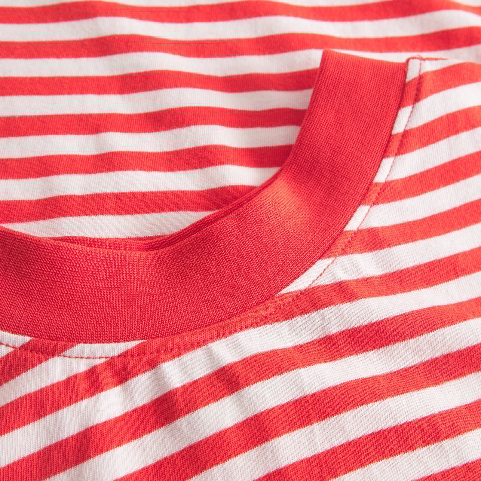 Top Namsos Stripes Grenadine Red