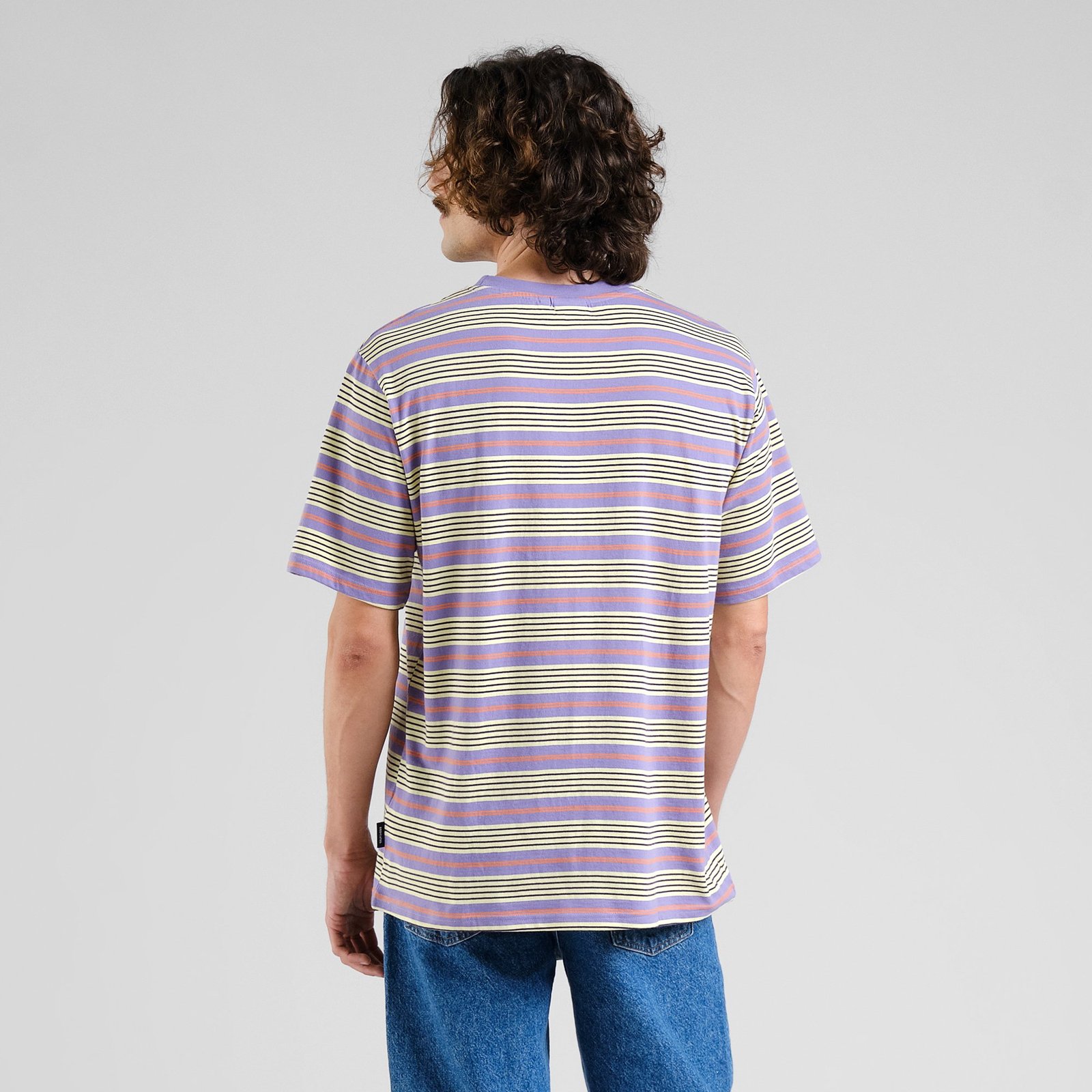 T-shirt Gustavsberg Retro Stripe Haze Purple