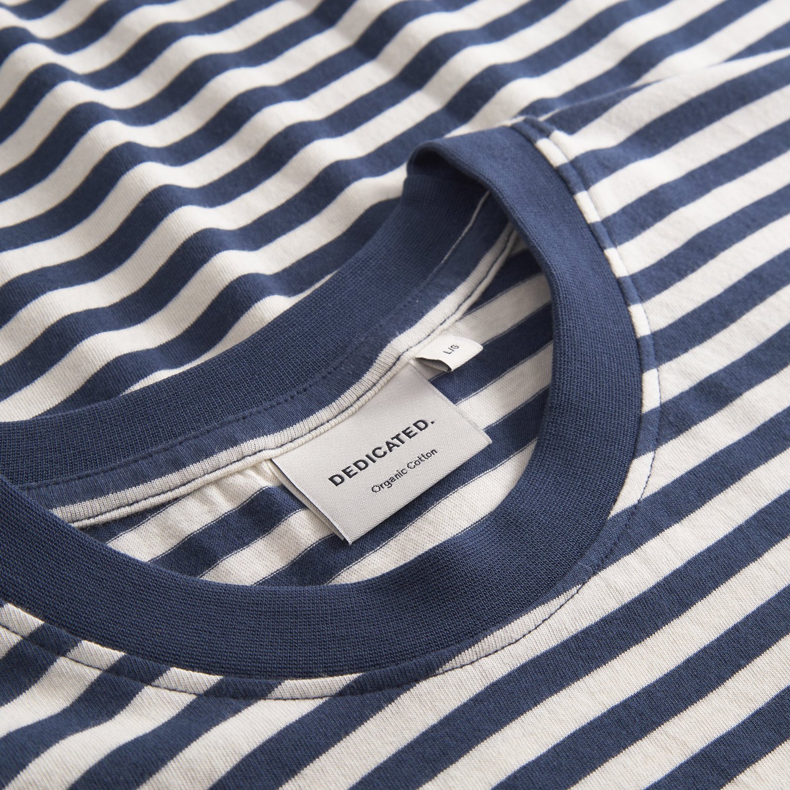 T-shirt Stockholm Stripes Insignia Blue