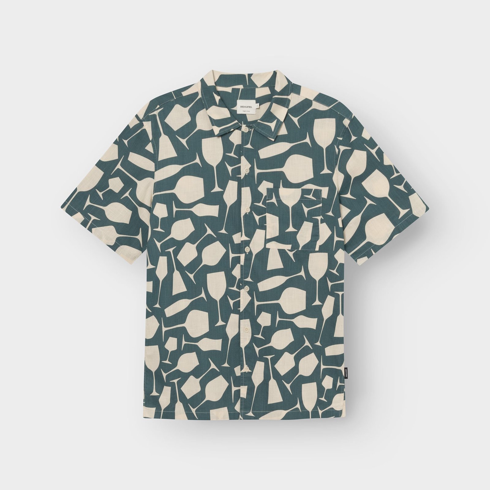 Shirt Brantevik Wine Cups Mediterranea Green