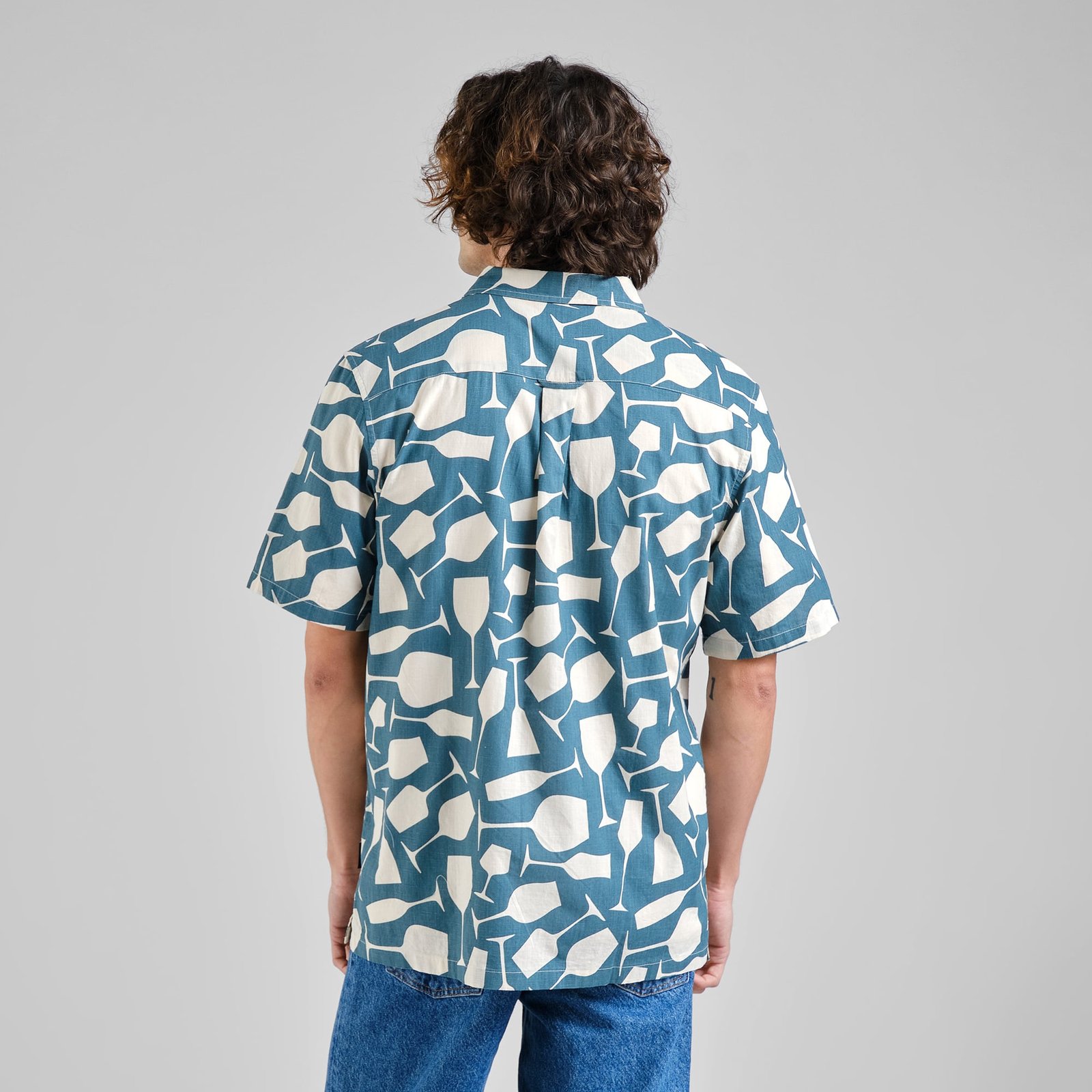 Shirt Brantevik Wine Cups Mediterranea Green