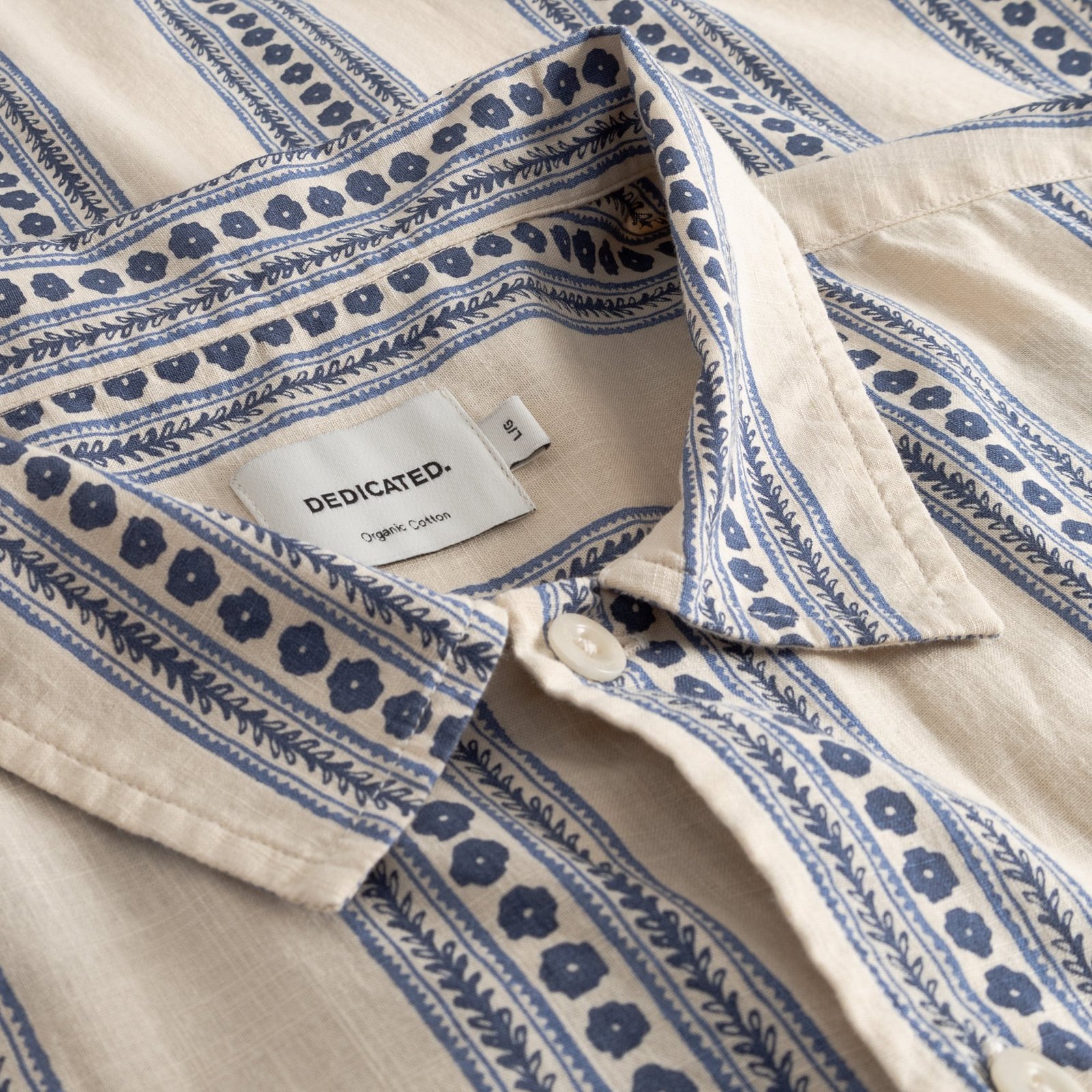 Shirt Brantevik Floral Stripe Blue