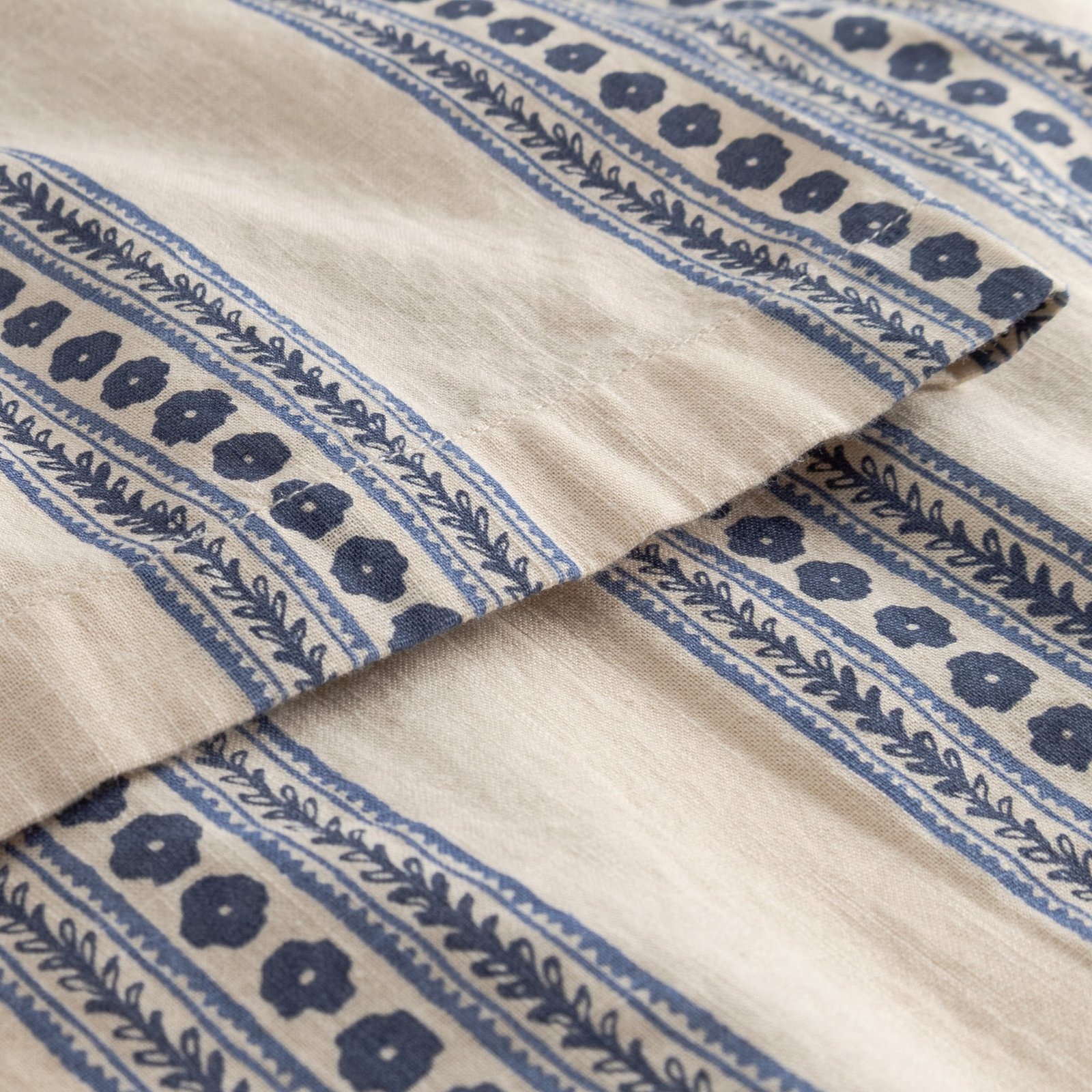 Shirt Brantevik Floral Stripe Blue