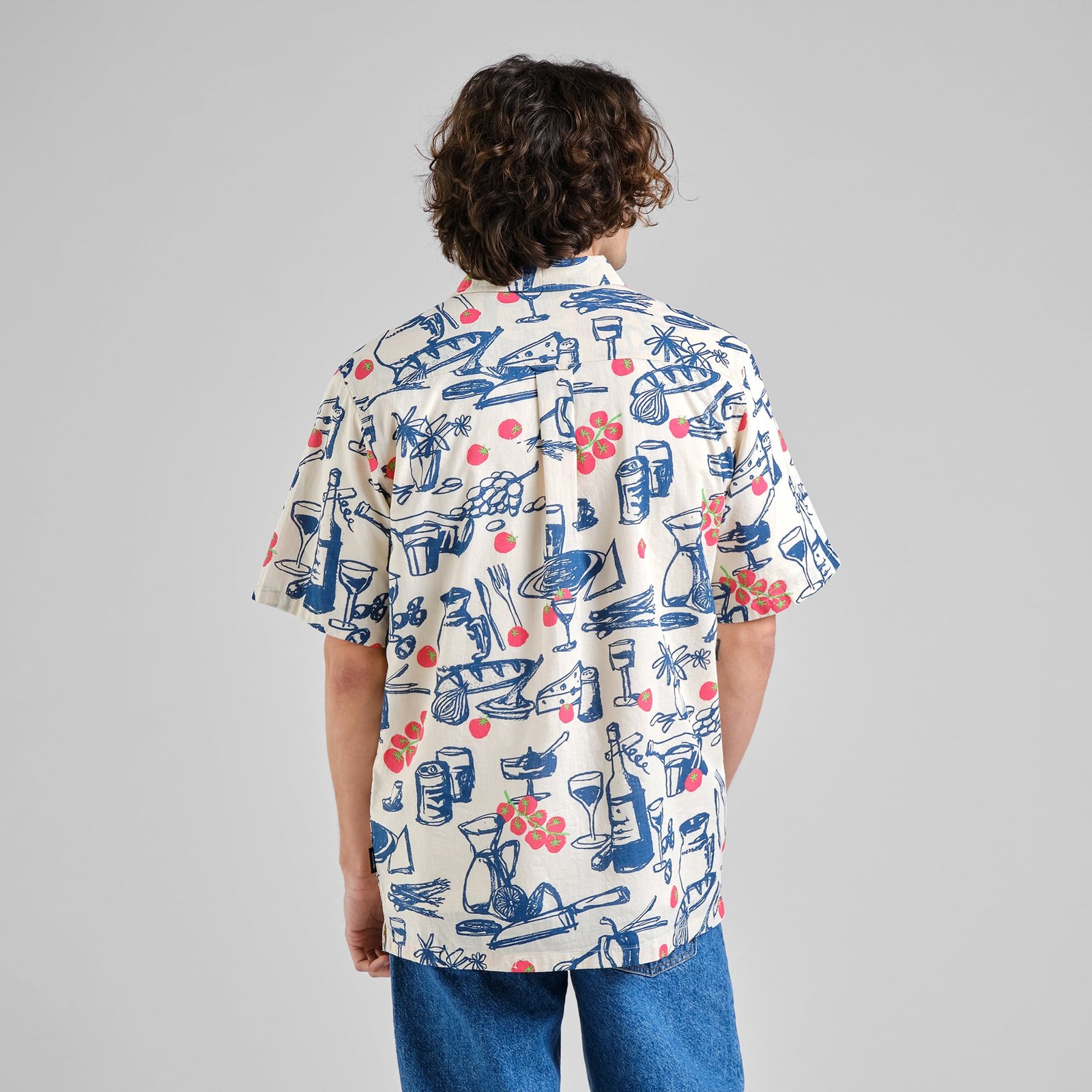 Shirt Brantevik Dinner Time Blue