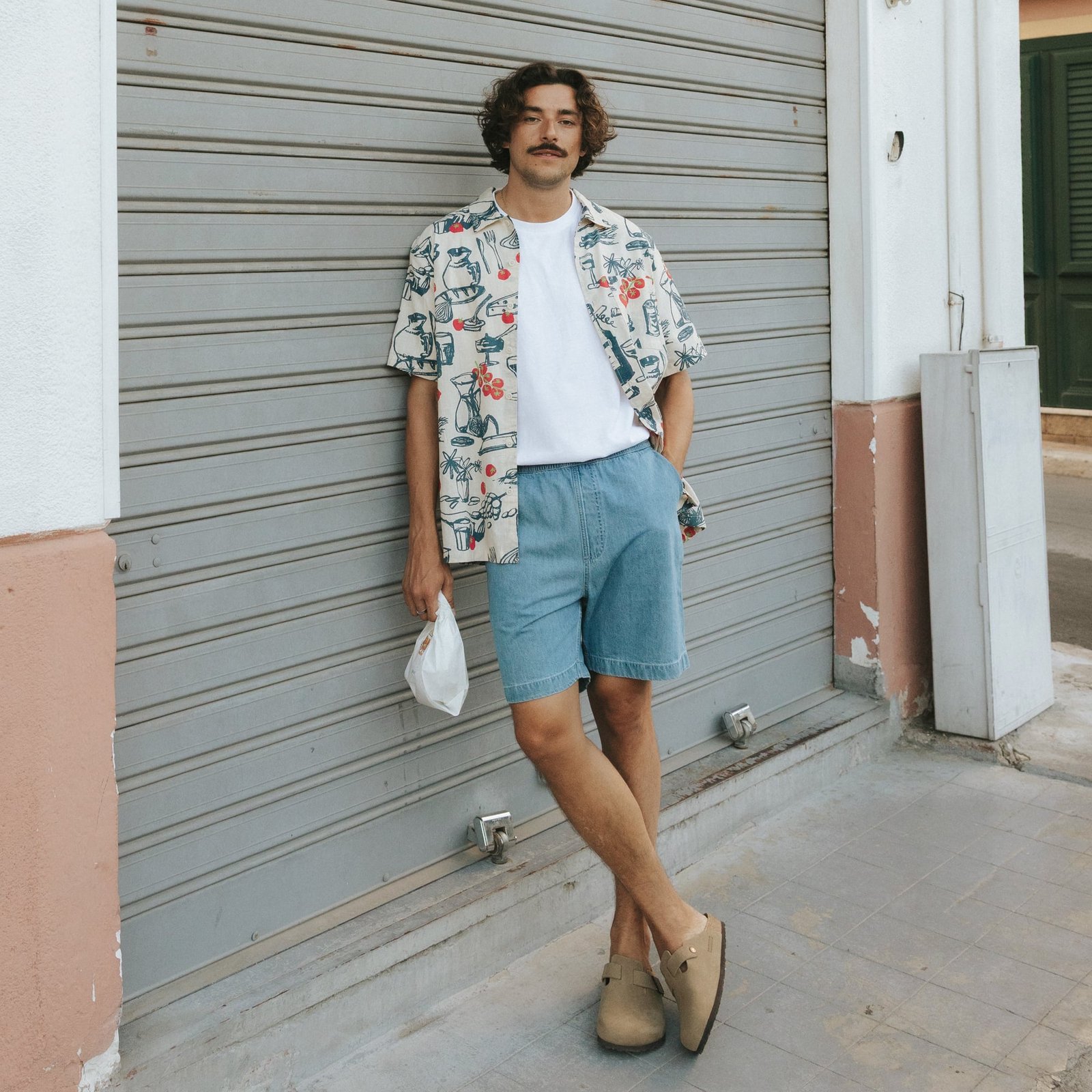 Shirt Brantevik Dinner Time Blue