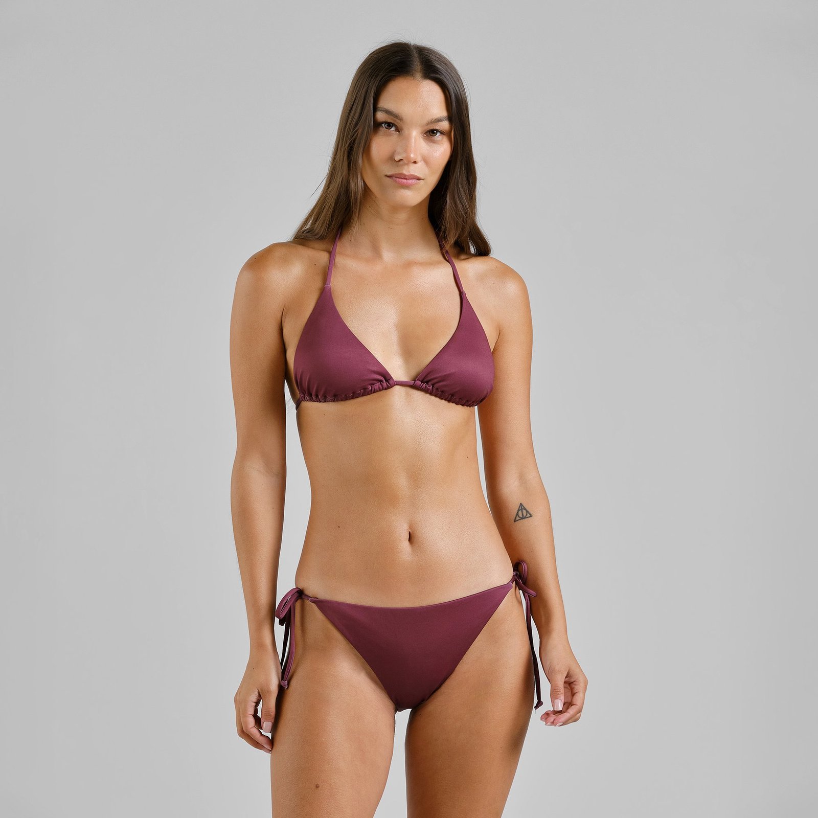 Bikini Top Yxlan Burgundy