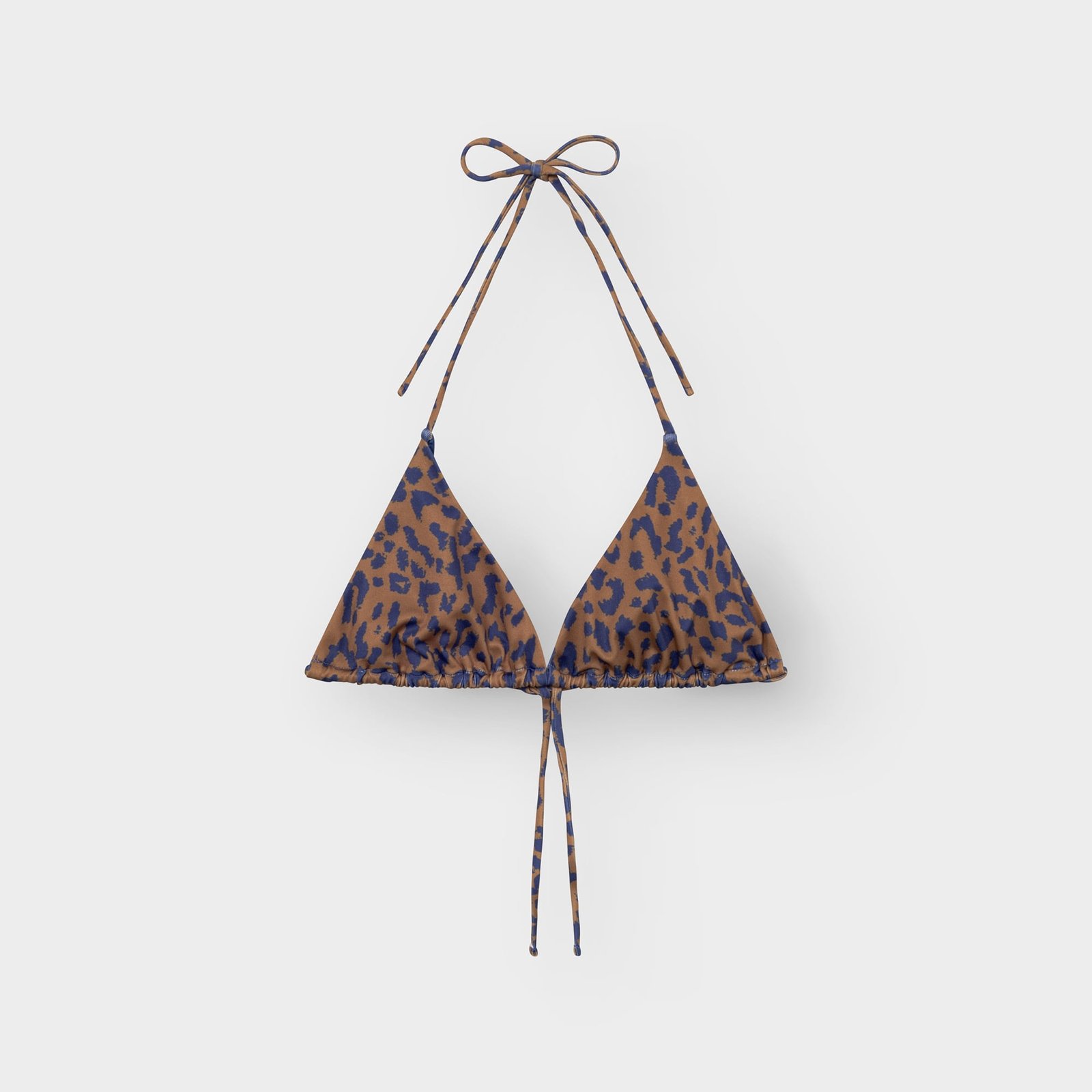 Bikini Top Yxlan Leopard Light Brown