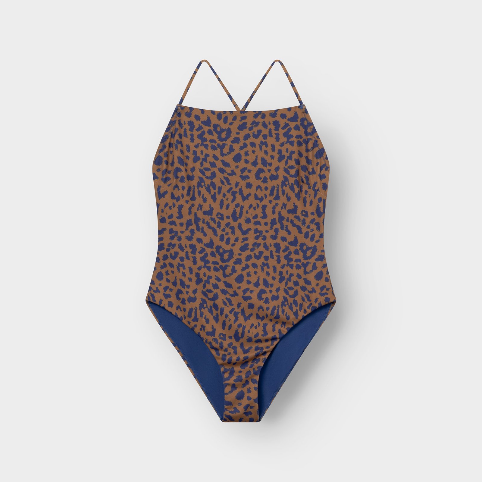 Swimsuit Vinterviken Leopard Light Brown