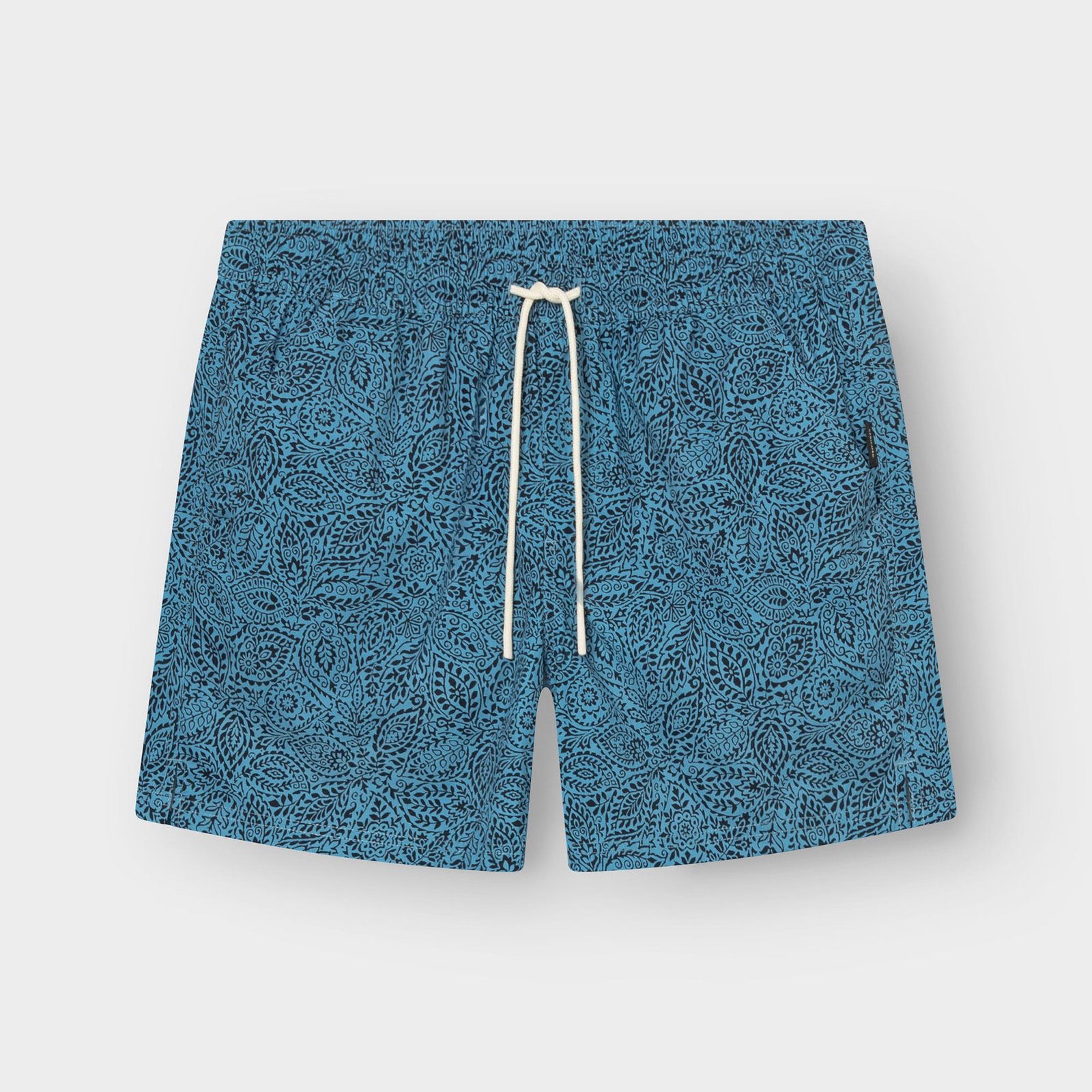 Swim Shorts Birka Paisley Leaf Blue
