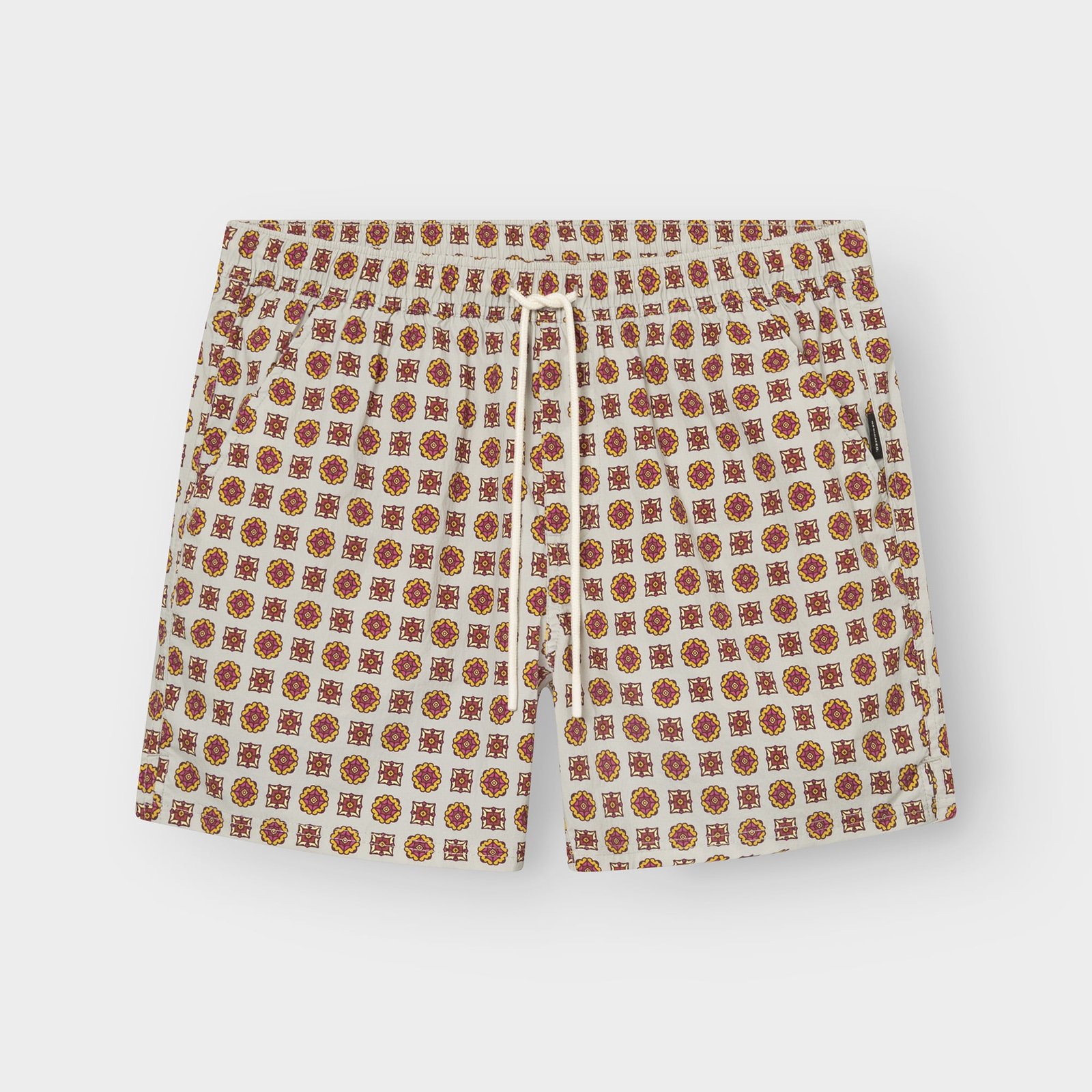Swim Shorts Birka Medallion Checks Multi Color