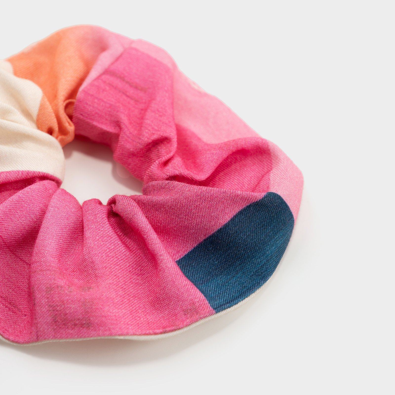 Scrunchie Abstract Block Multi Color