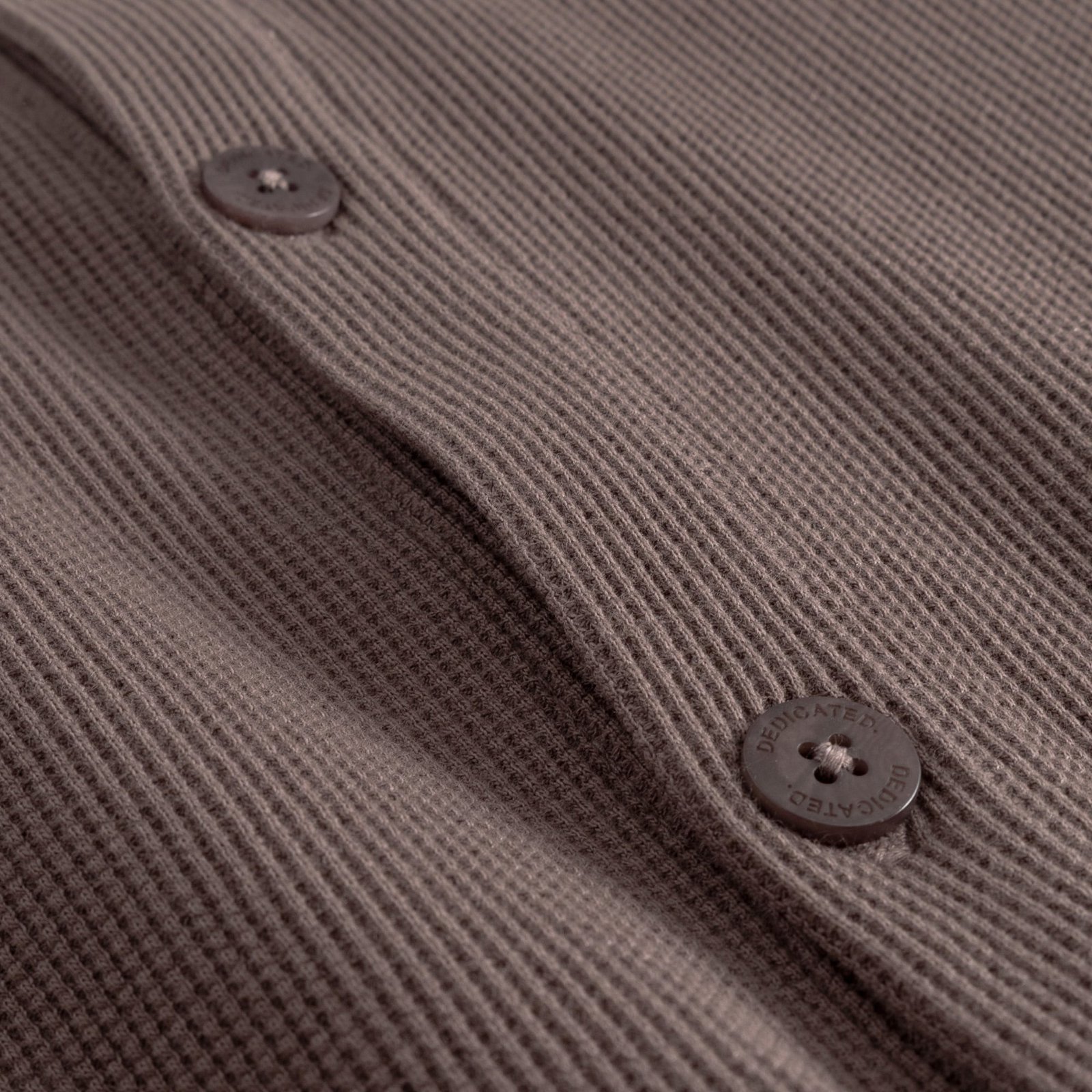 Shirt Falkvik Waffle Sparrow Brown