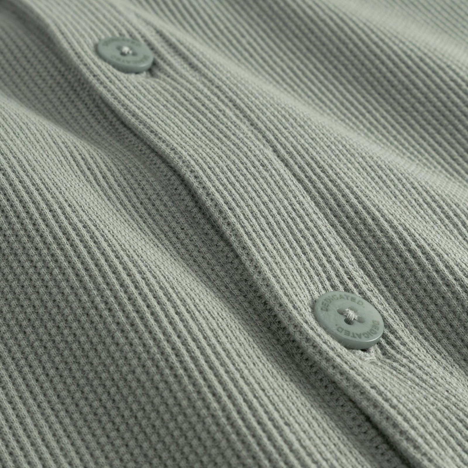 Shirt Falkvik Waffle Iceberg Green