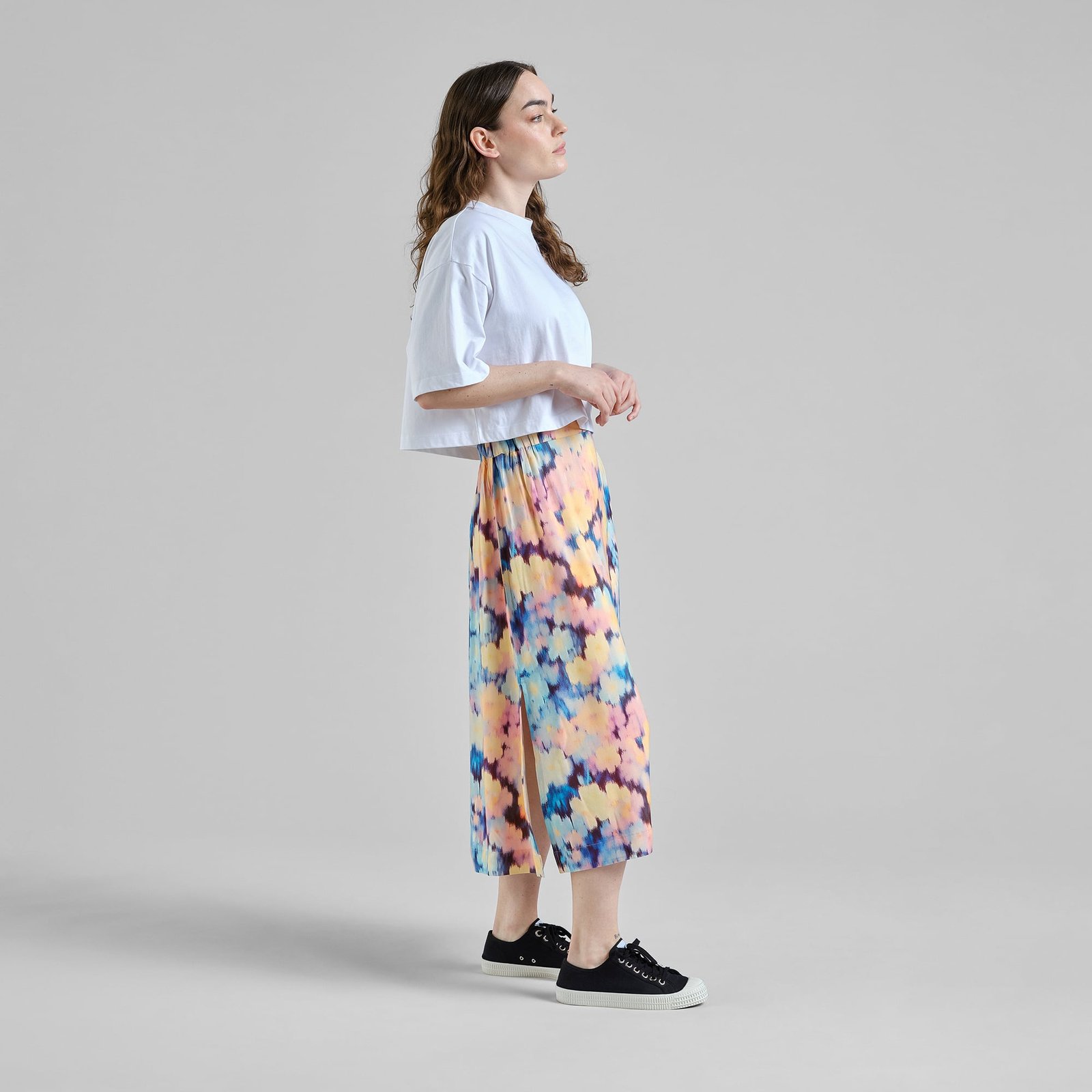 Skirt Viken Ikat Field Multi Color