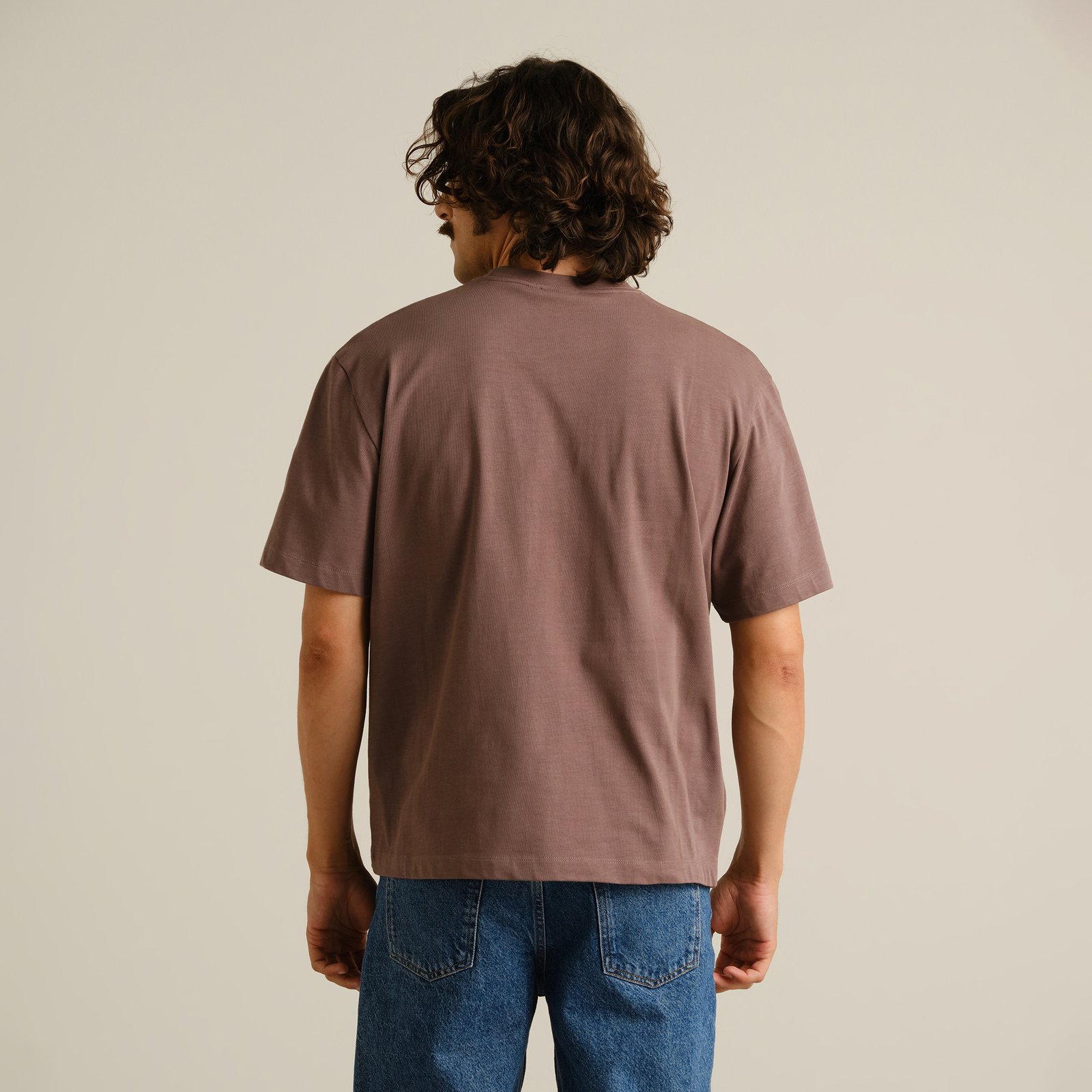 Oversized T-shirt Skanstull Sparrow Brown