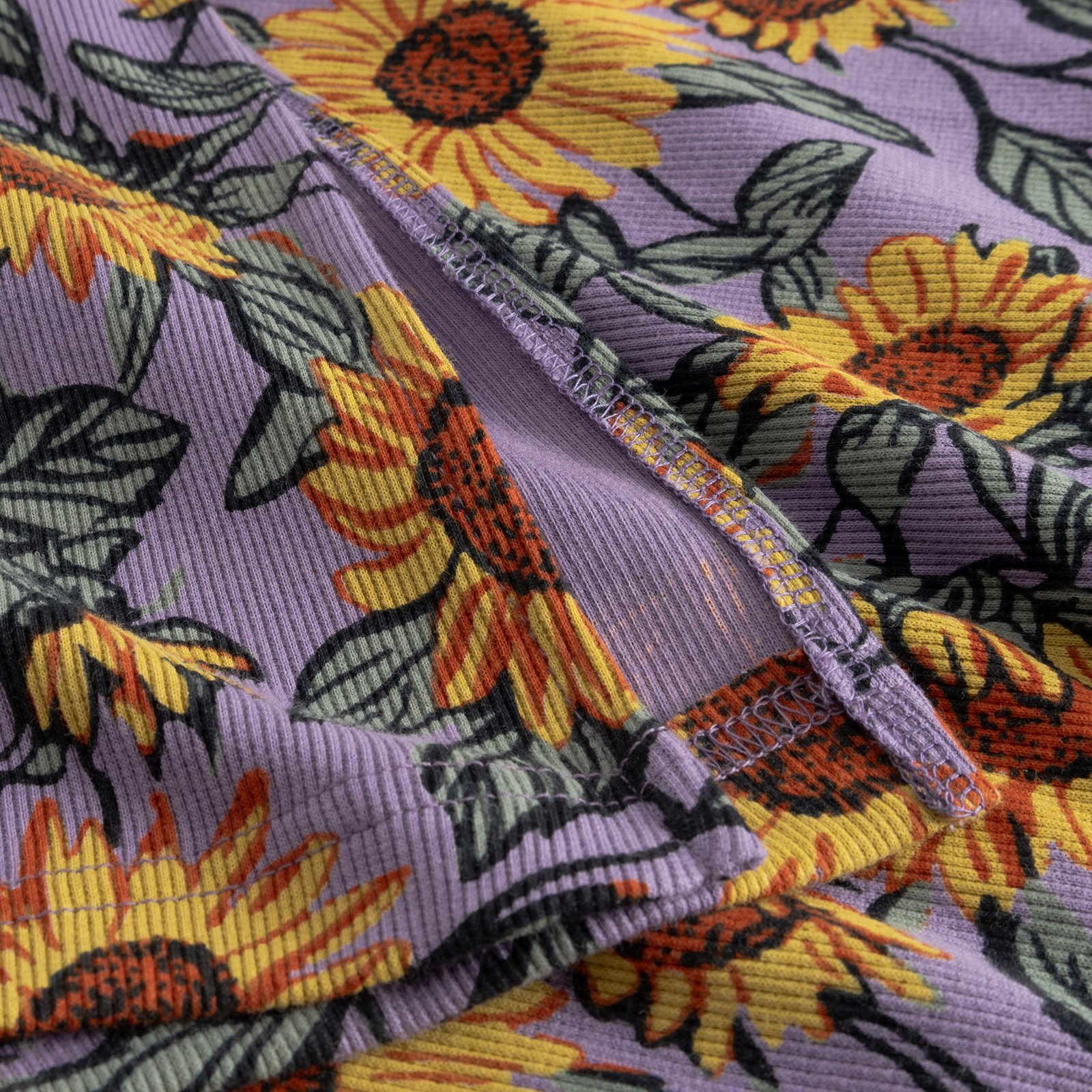 Rib Skirt Kvarnvik Sunflower Haze Purple