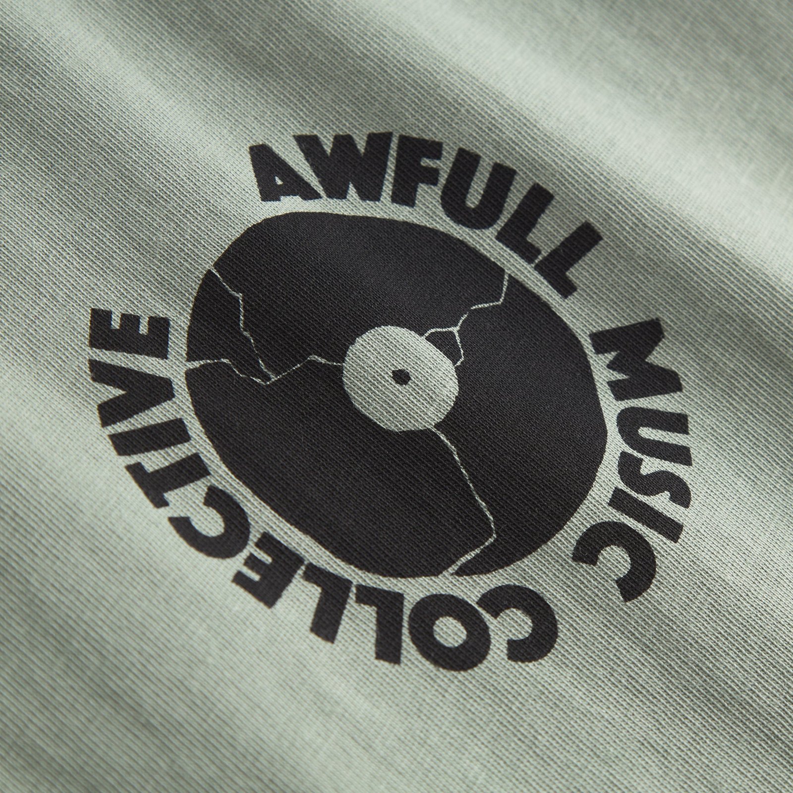 T-shirt Stockholm Awful Music Iceberg Green