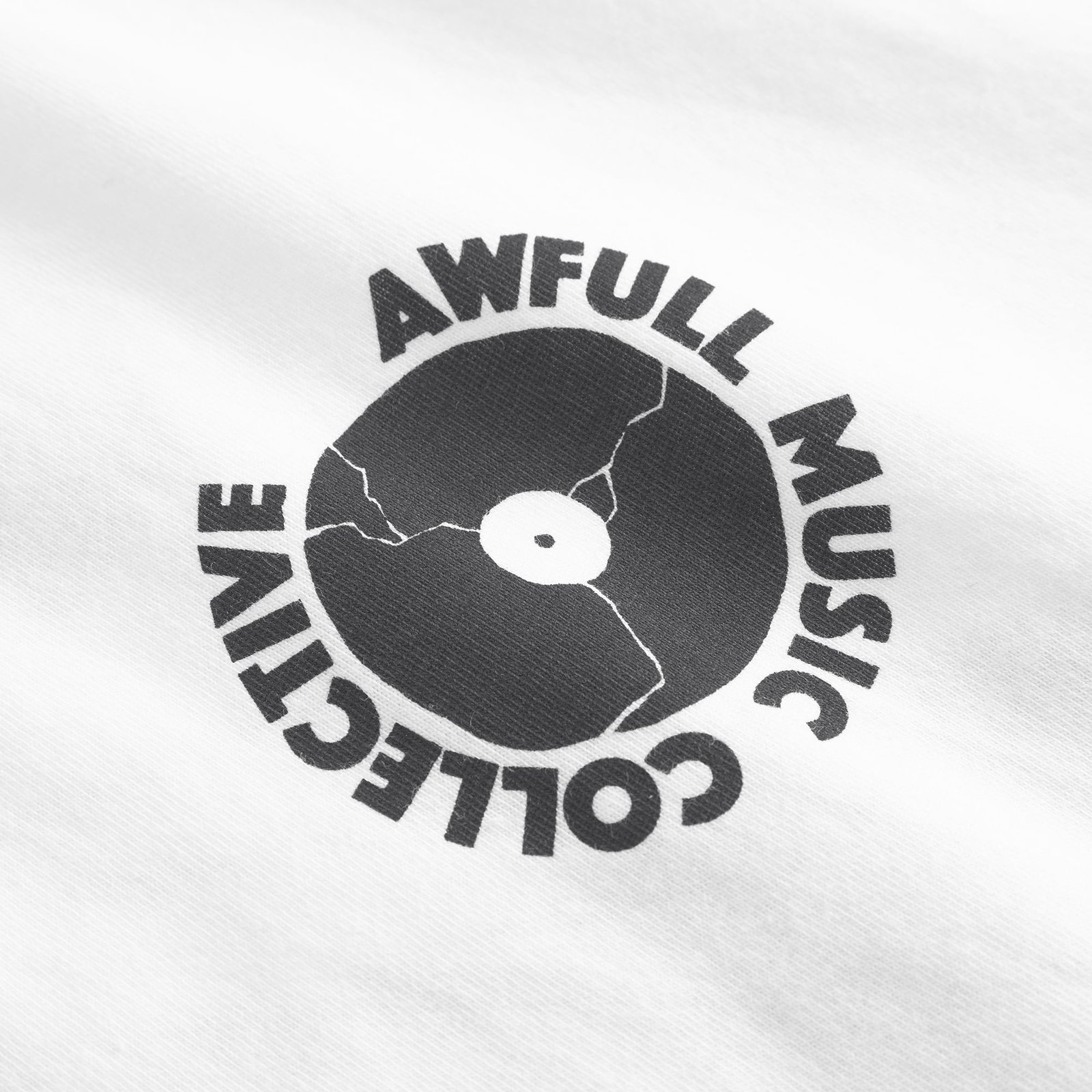 T-shirt Stockholm Awful Music White