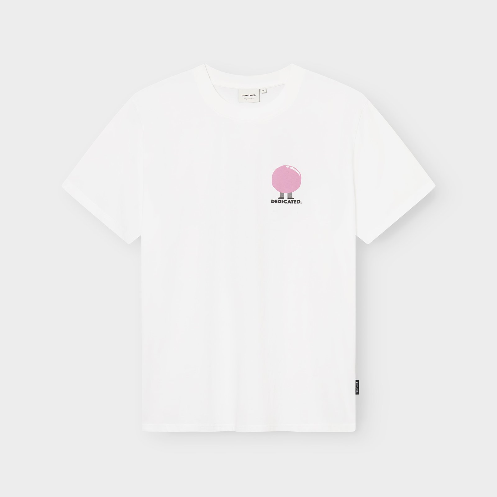 T-shirt Stockholm Bubblegum Champ White