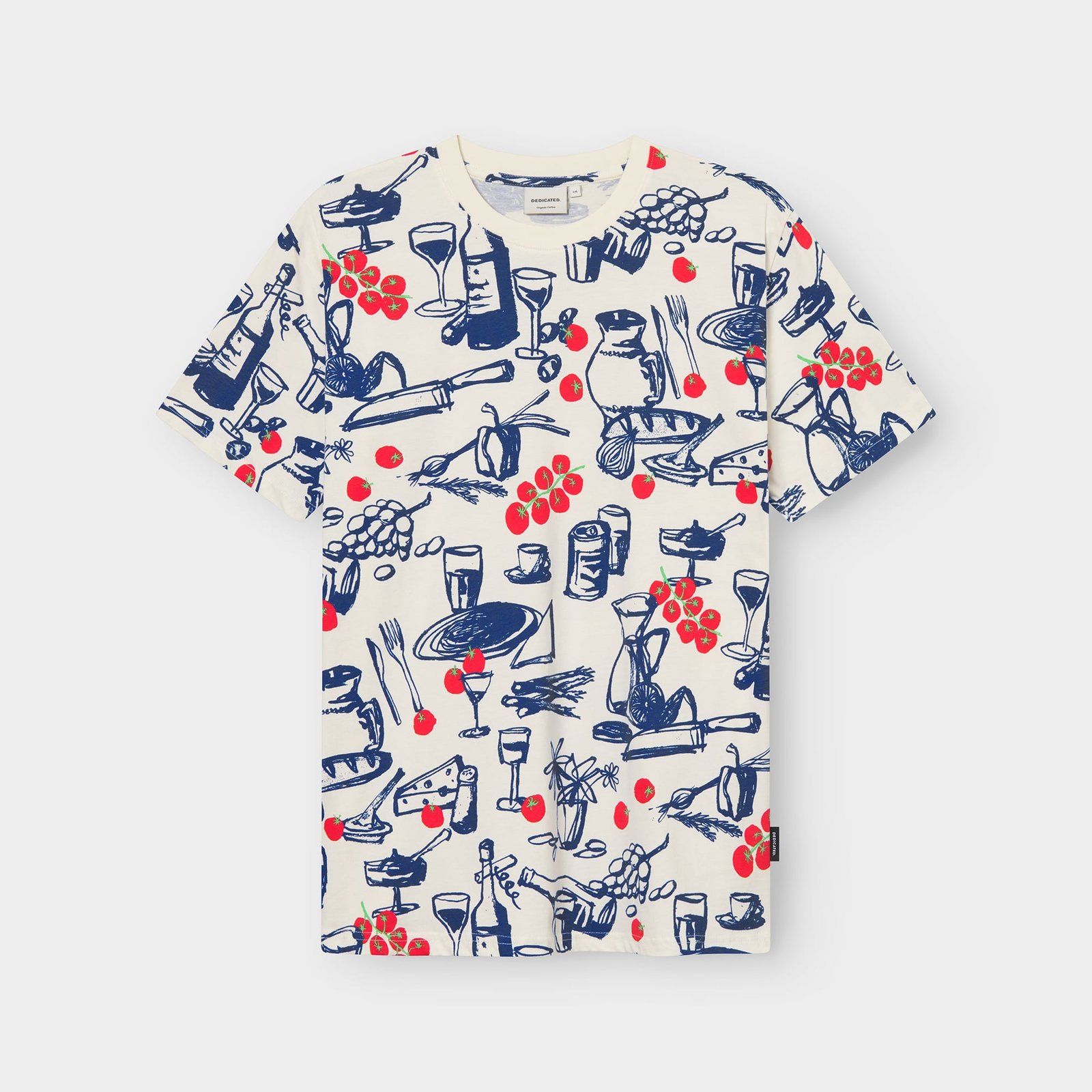 T-shirt Stockholm Dinner Time Blue