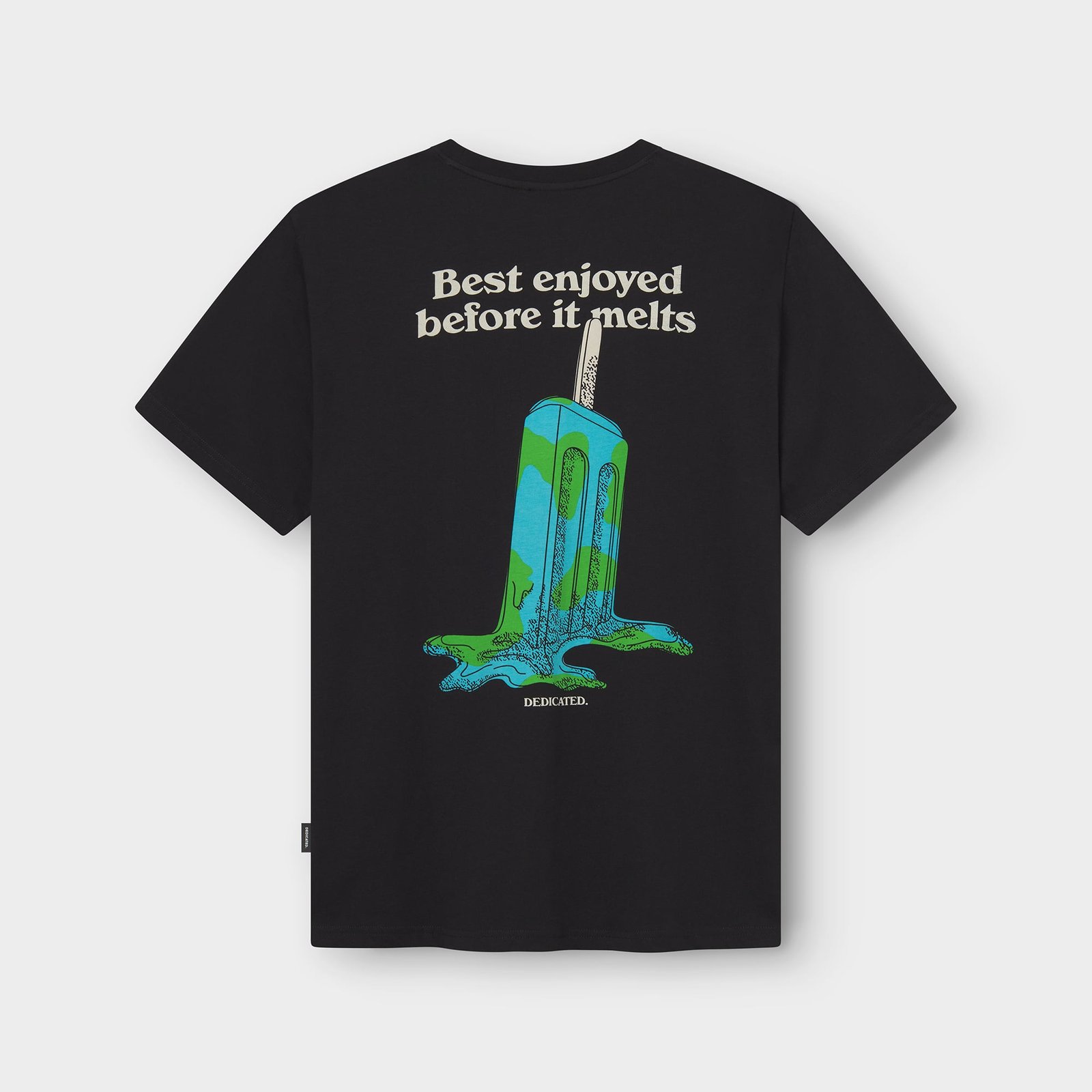 T-shirt Stockholm Enjoy Before It Melts Black