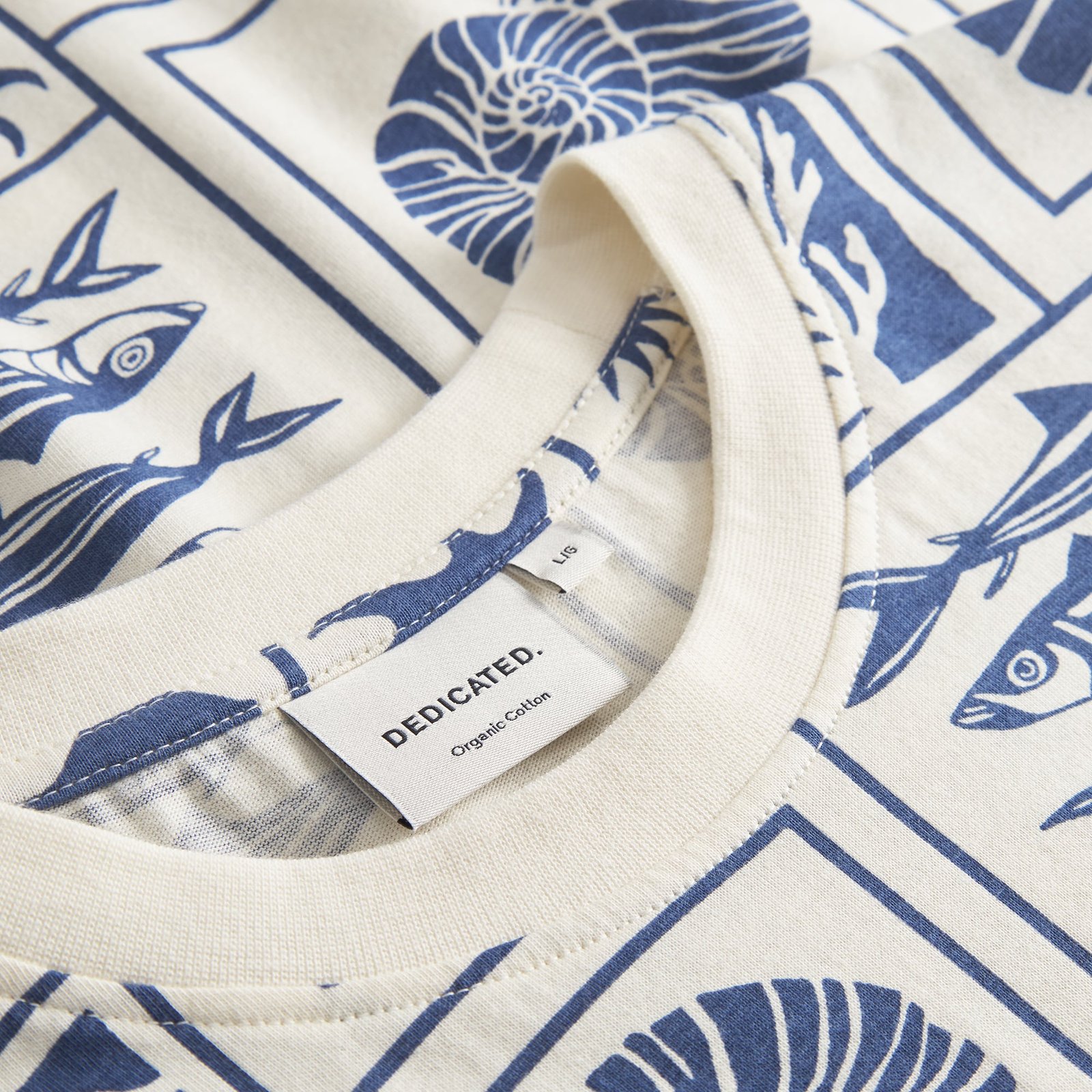 T-shirt Stockholm Ocean Square  Blue