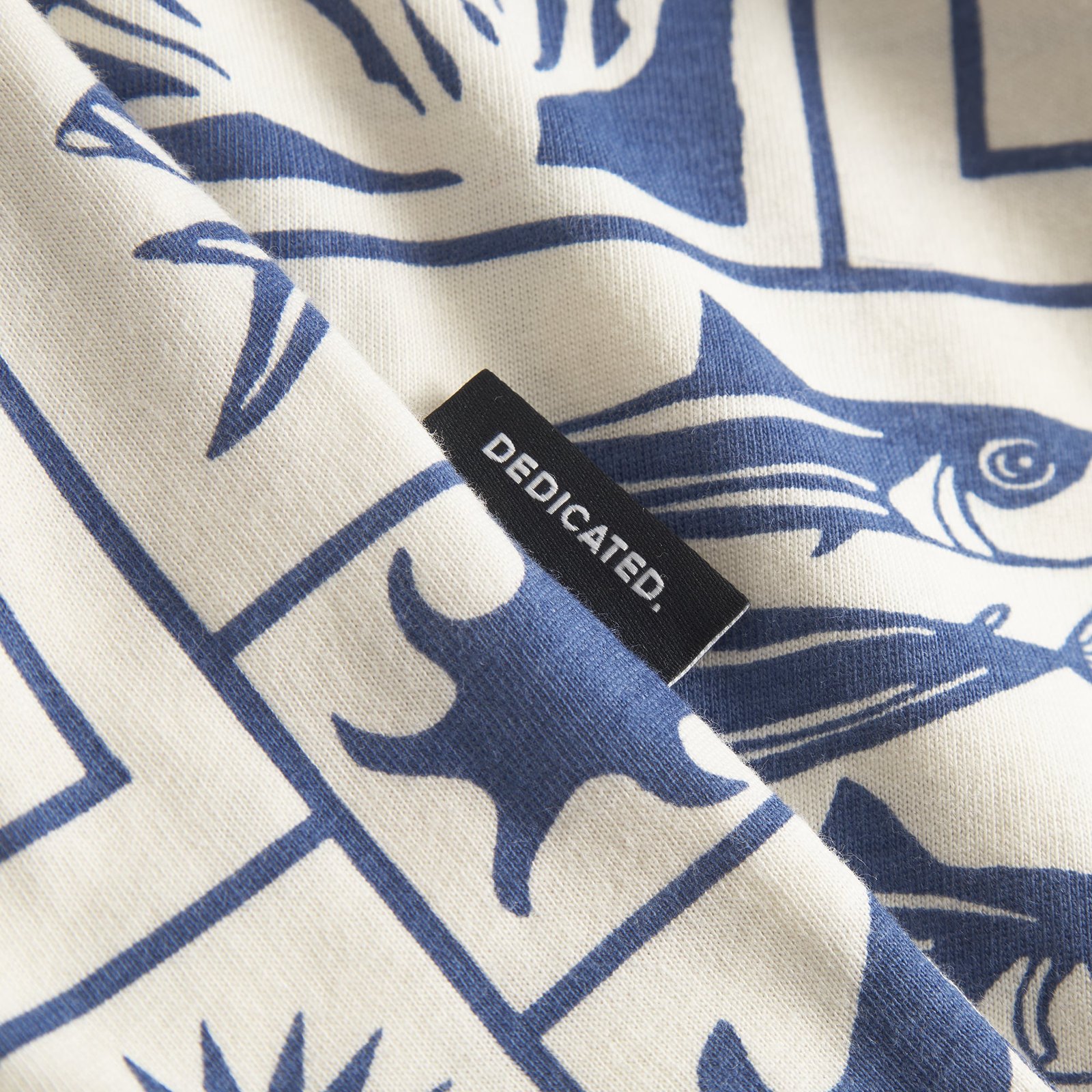 T-shirt Stockholm Ocean Square  Blue