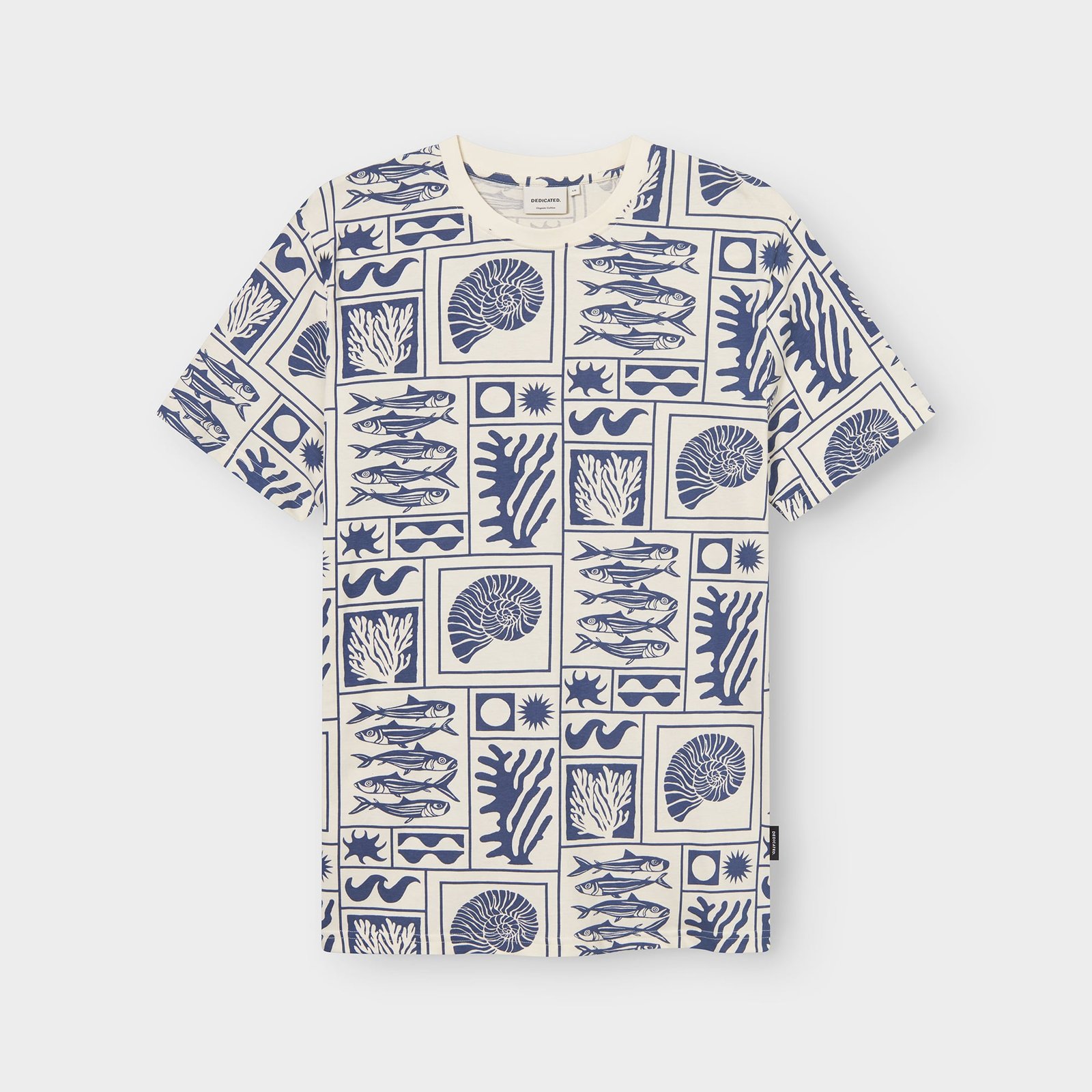 T-shirt Stockholm Ocean Square  Blue