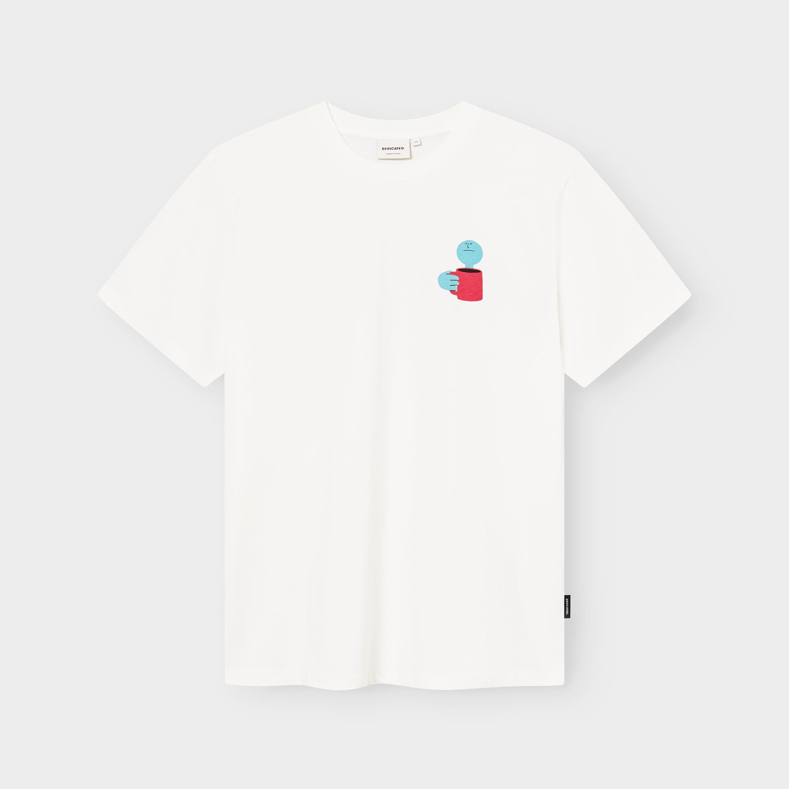 T-shirt Stockholm Smile Cup Off-White