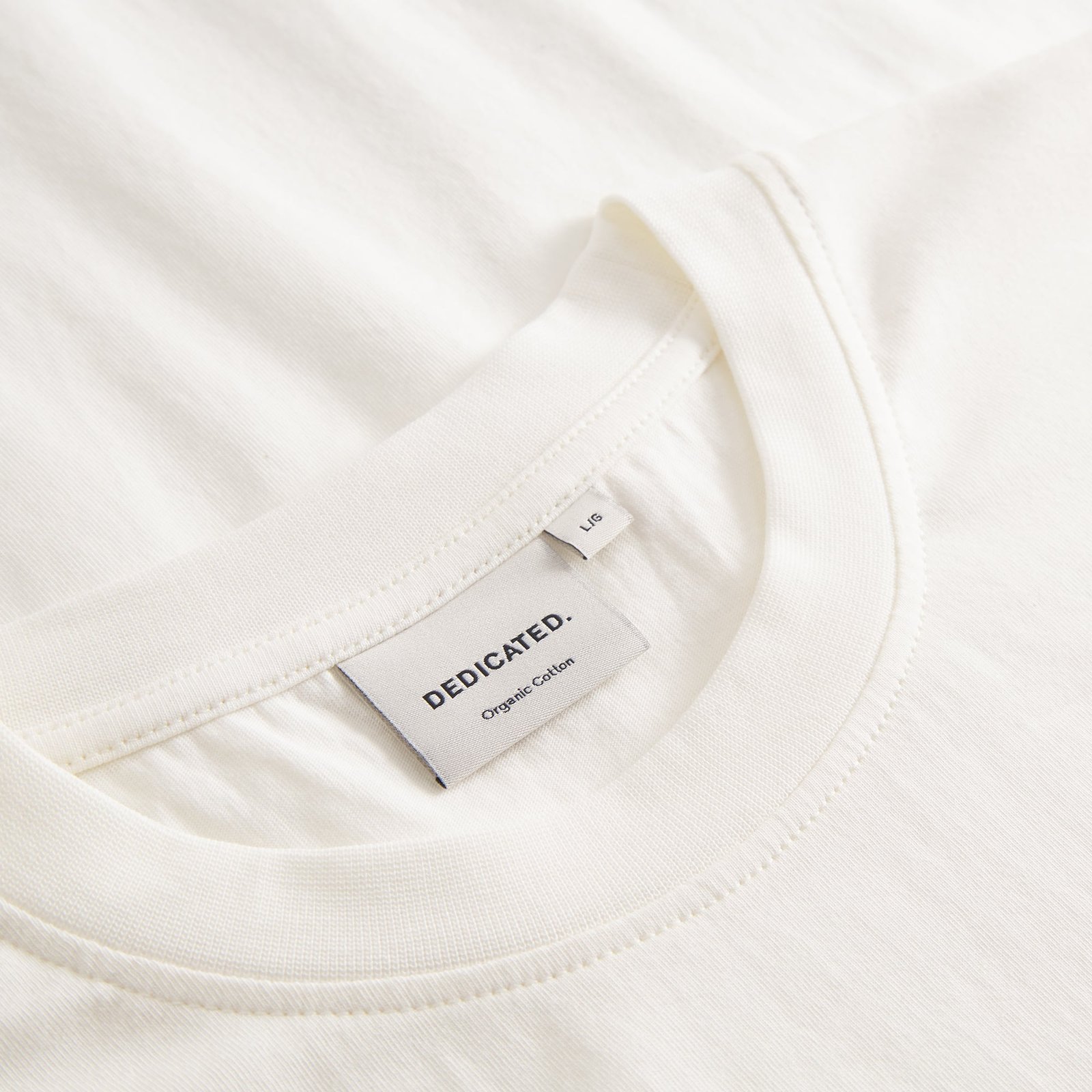 T-shirt Stockholm Support Line Wave Off-White