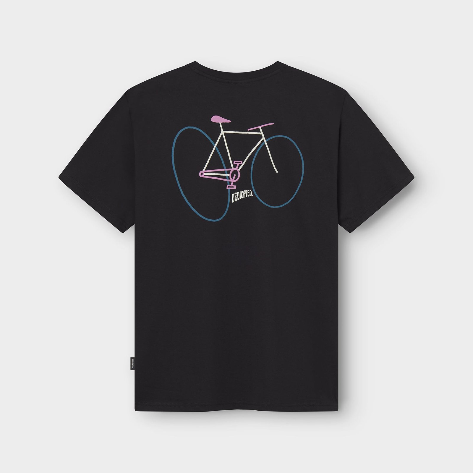 T-shirt Stockholm Wonky Bike Black