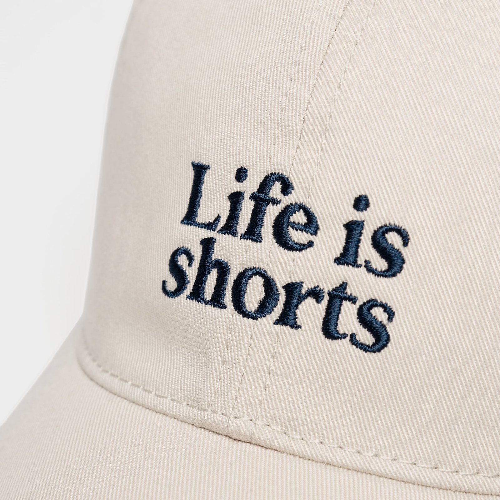 Soft Cap Slussen Life is Shorts Beige