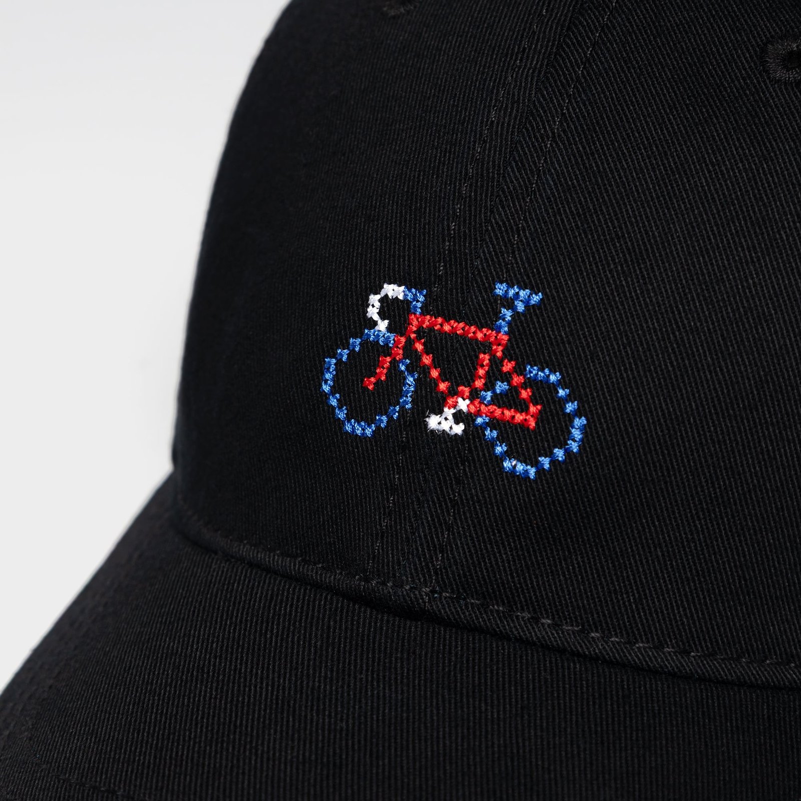 Soft Cap Slussen Stitch Bike Black