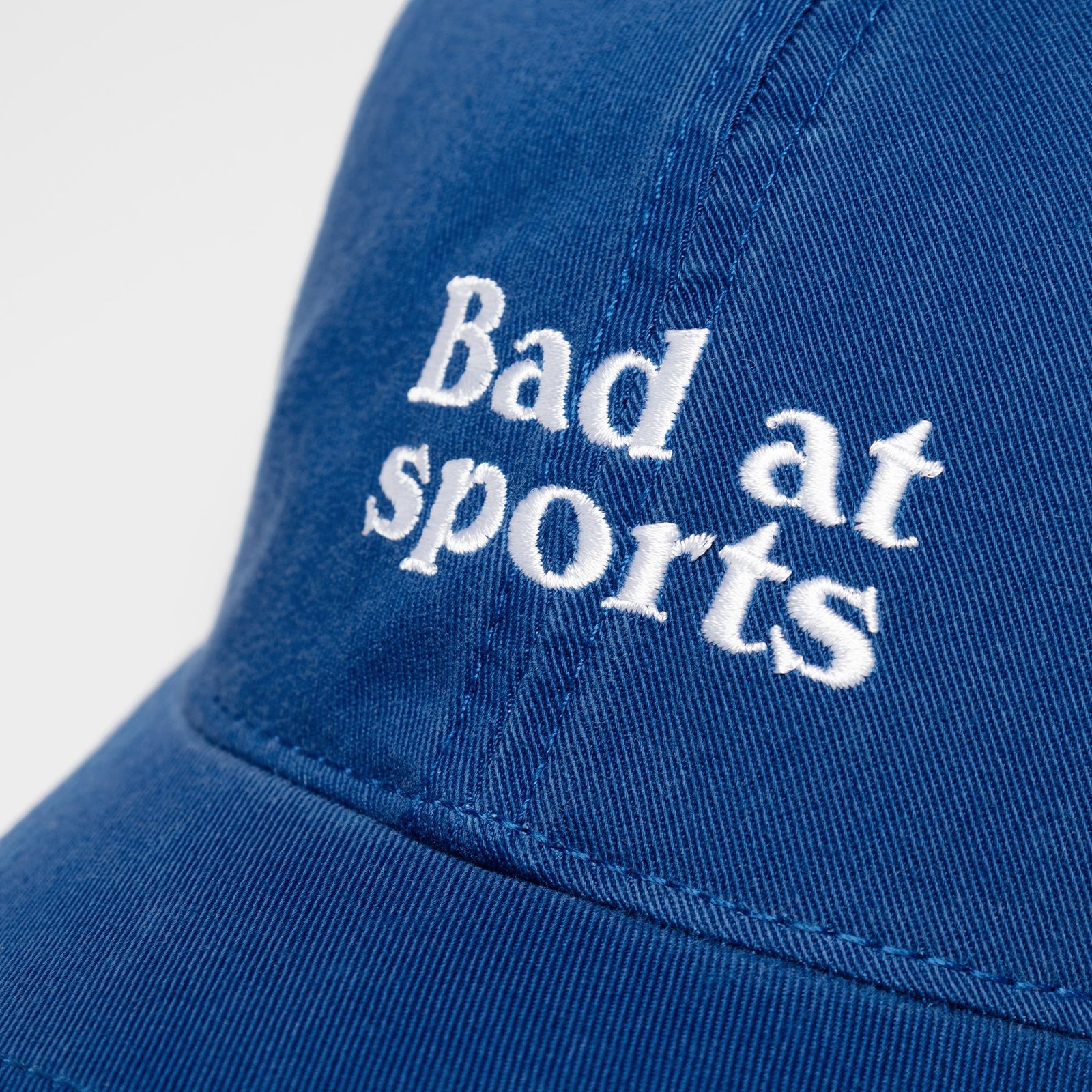 Soft Cap Slussen Bad at Sports Royal Blue