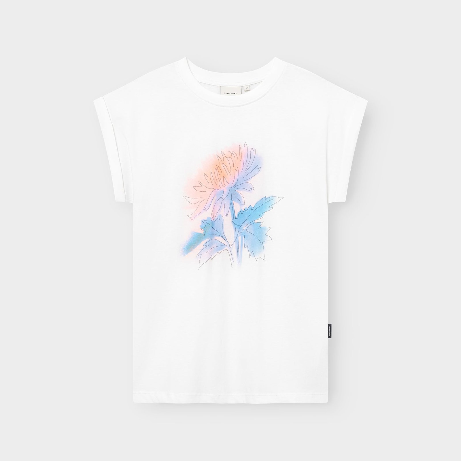 T-shirt Visby Flower Dream White