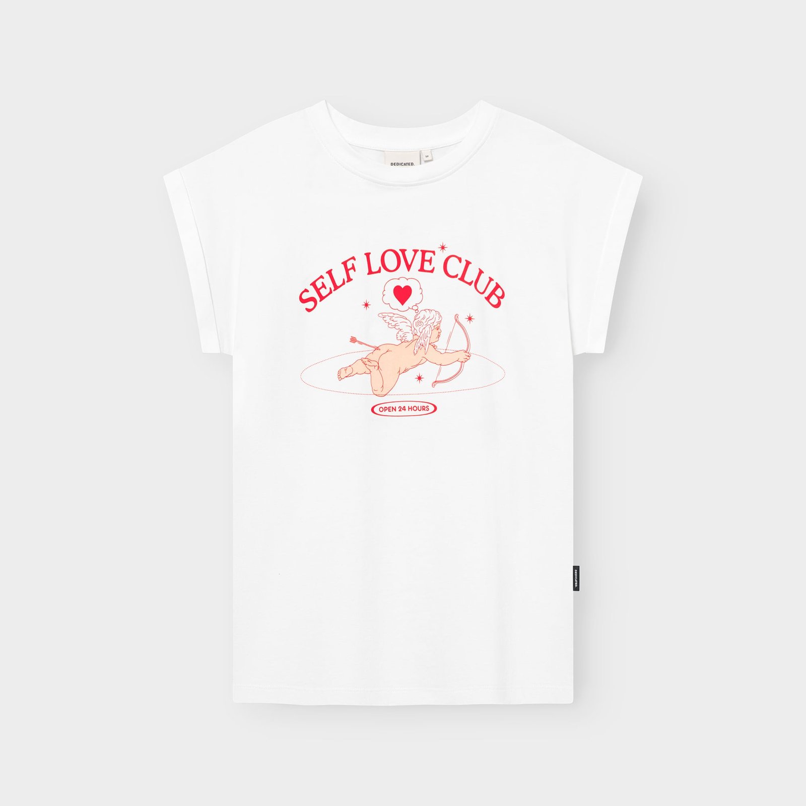 T-shirt Visby Self Love Club White