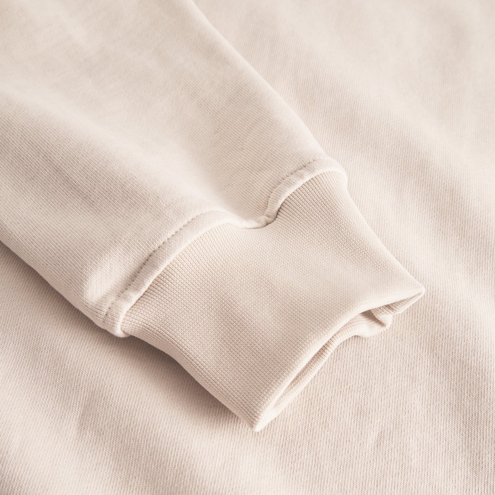 Sweatshirt Ystad Self Love Club EMB Oat White