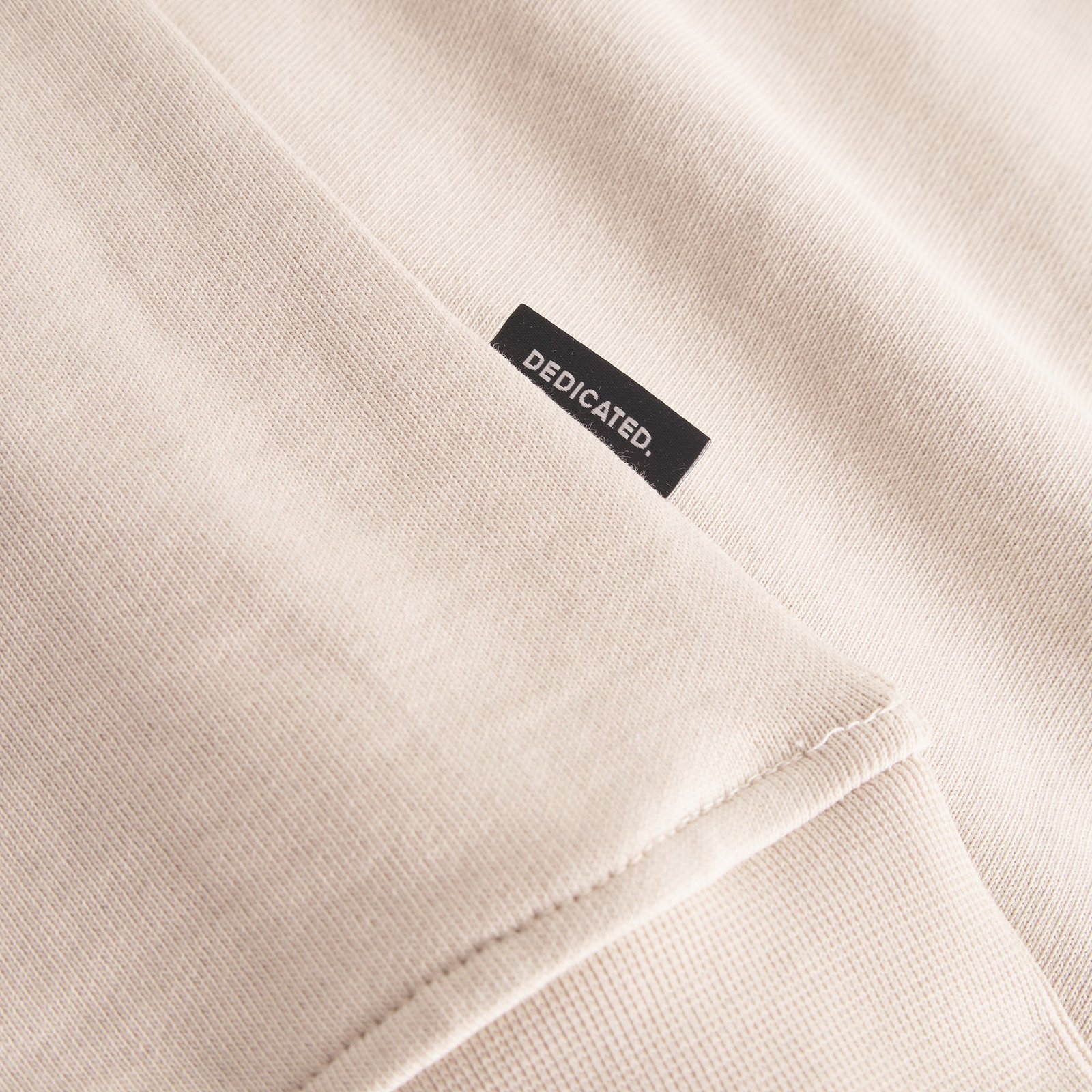 Sweatshirt Ystad Self Love Club EMB Oat White