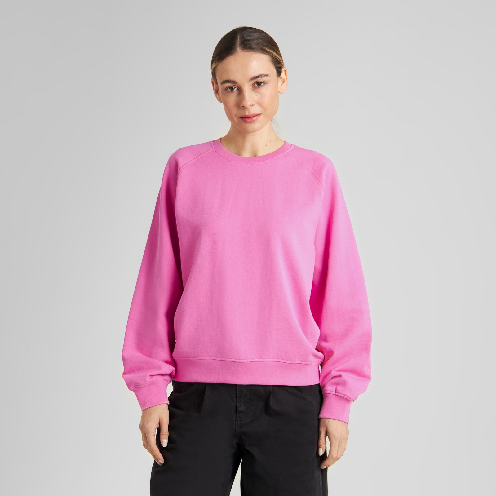 Sweatshirt Ystad Base Moonlite Pink