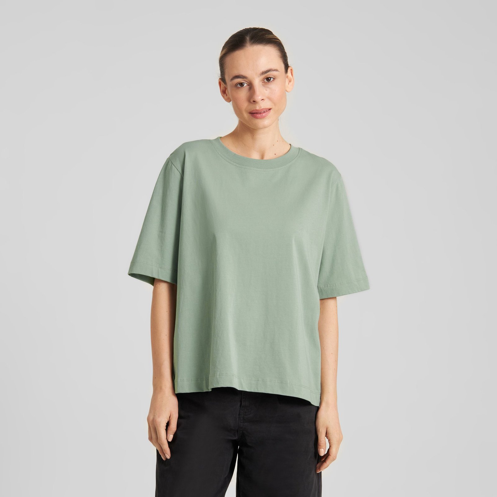 T-shirt Vadstena Base Iceberg Green
